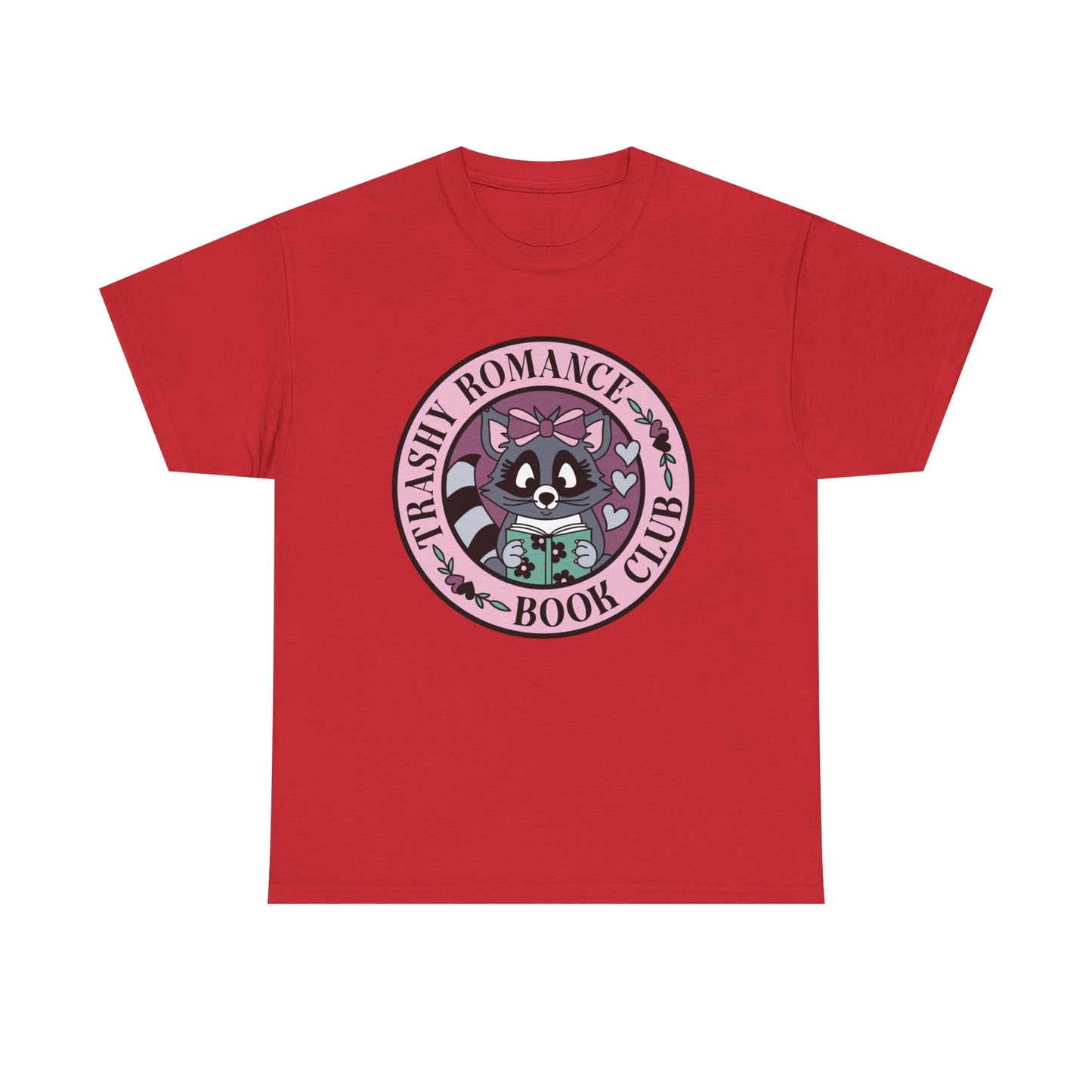 Trashy Romance Book Club Round (racoon) Graphic Tee