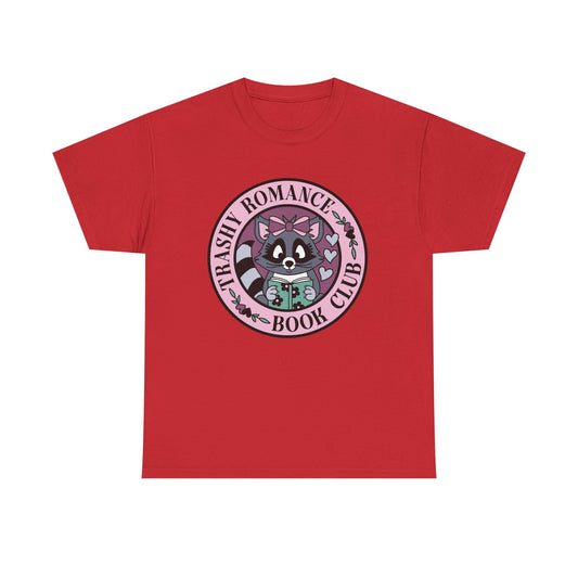 Trashy Romance Book Club Round (racoon) Graphic Tee