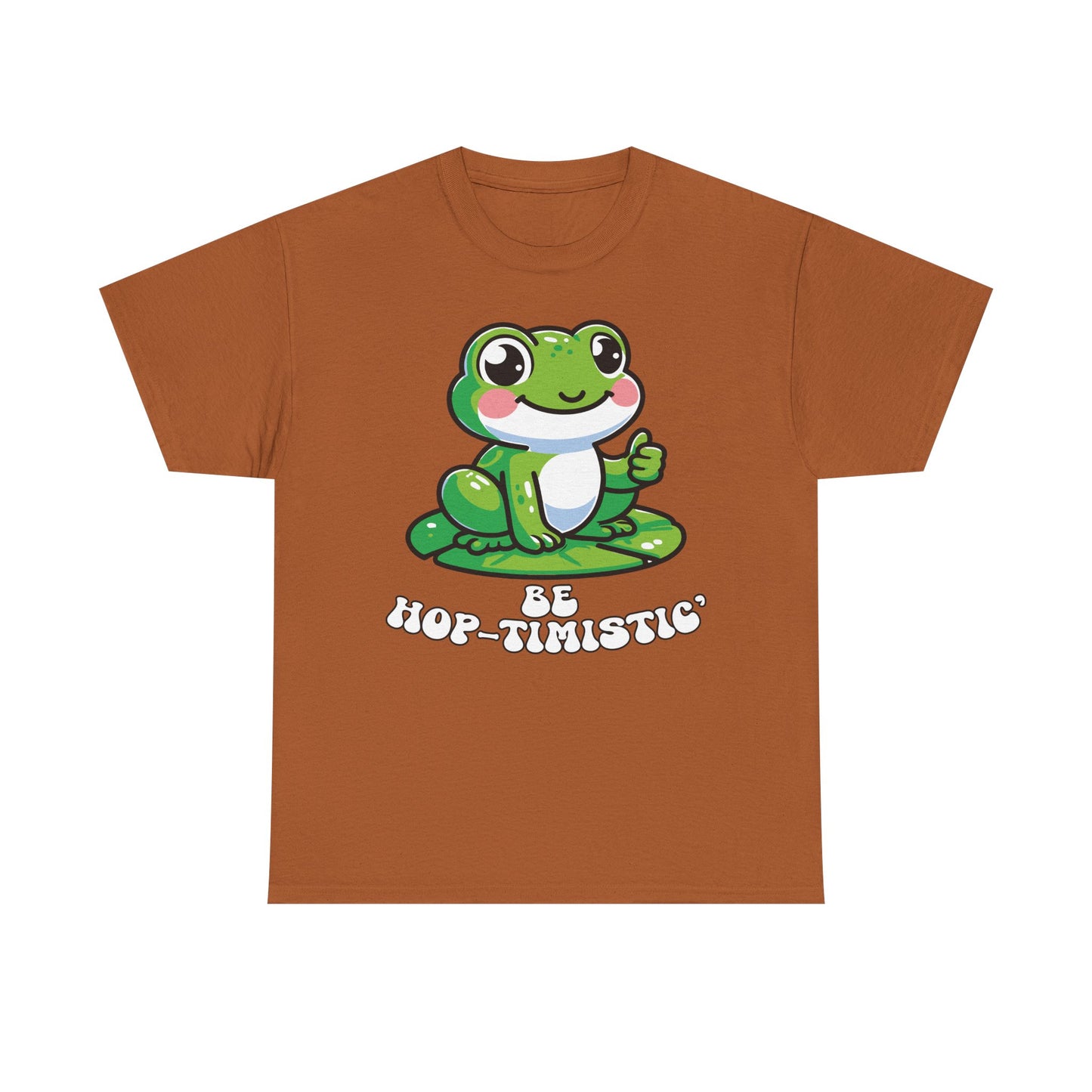 Hop-timistic Frog Graphic Tee