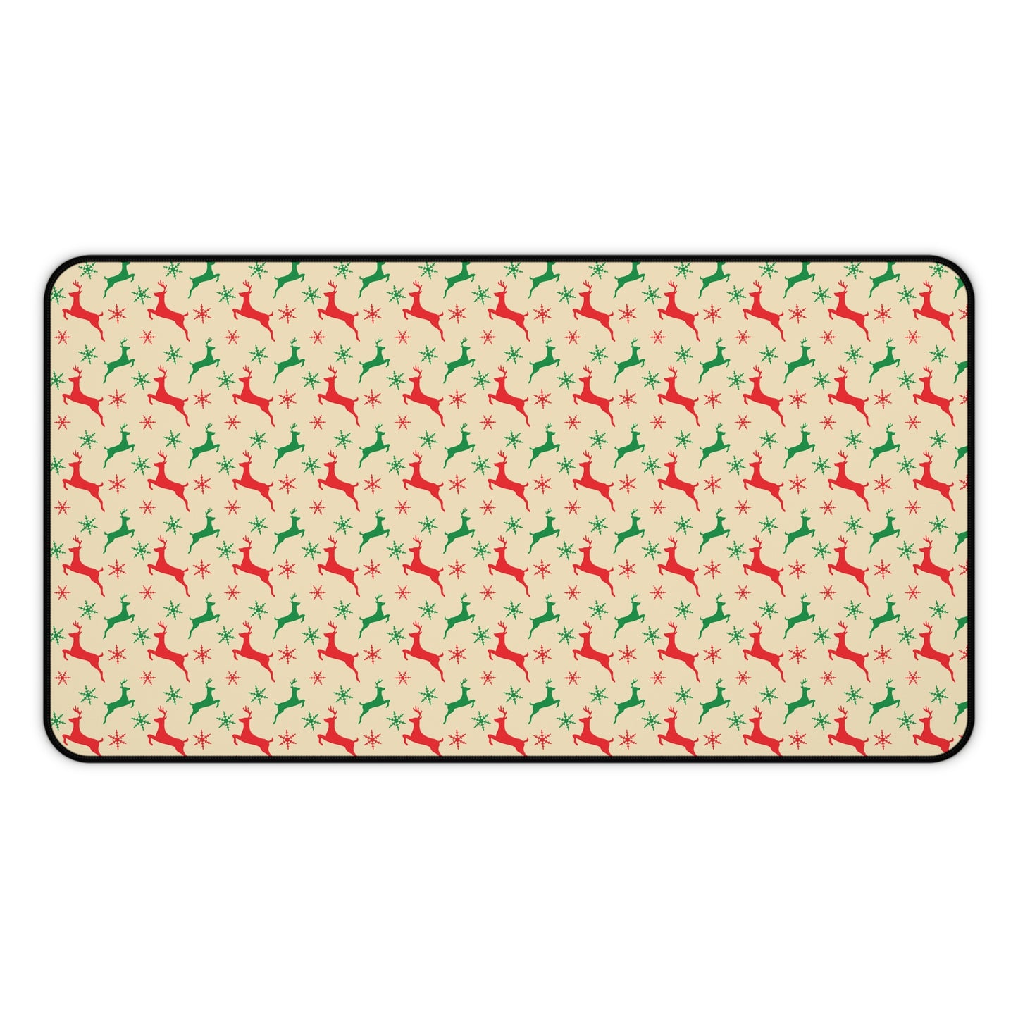 Reindeer Christmas Themed Desk Mat