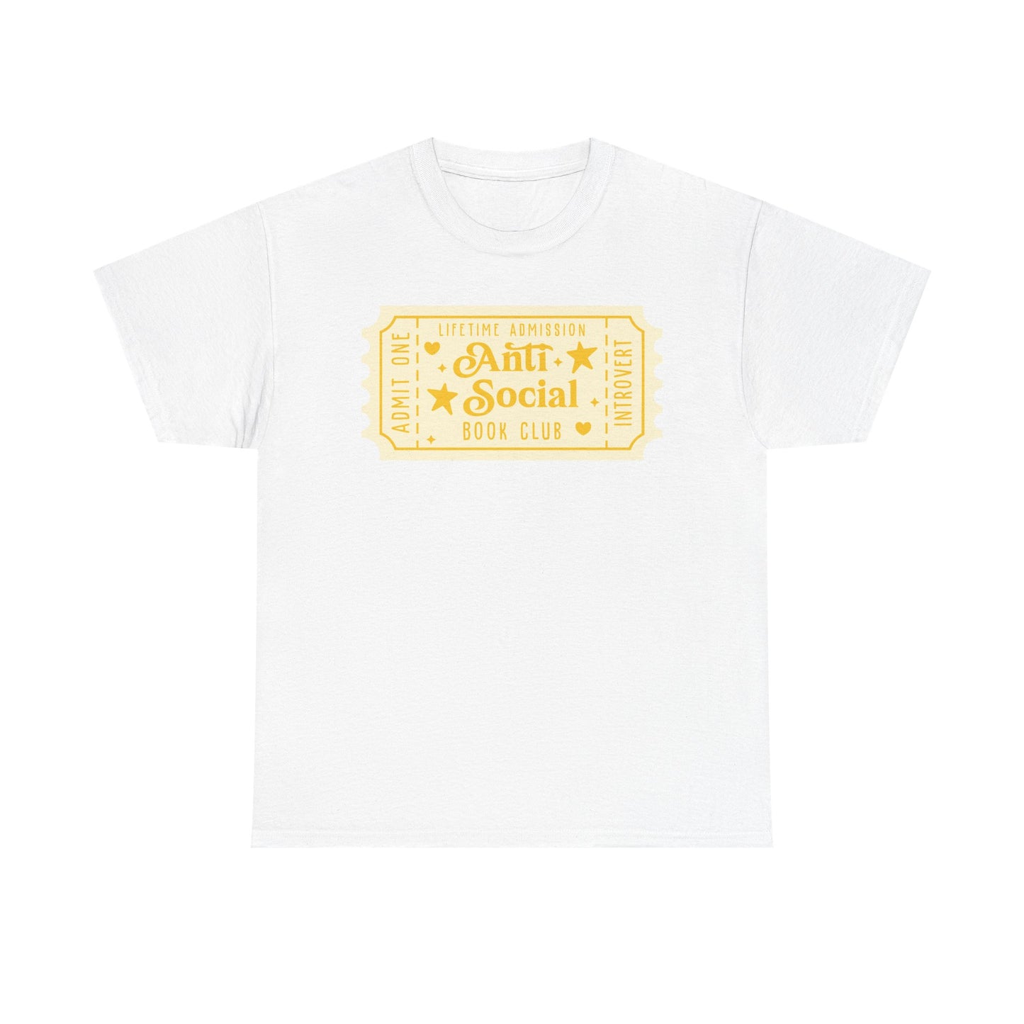Anti Social Book Club Ticket Graphic Tee