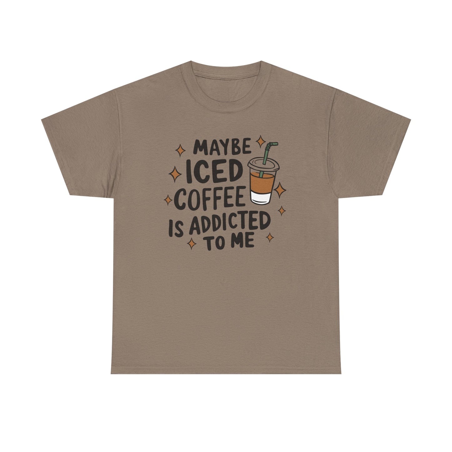 Iced Coffee Addicted Graphic Tee