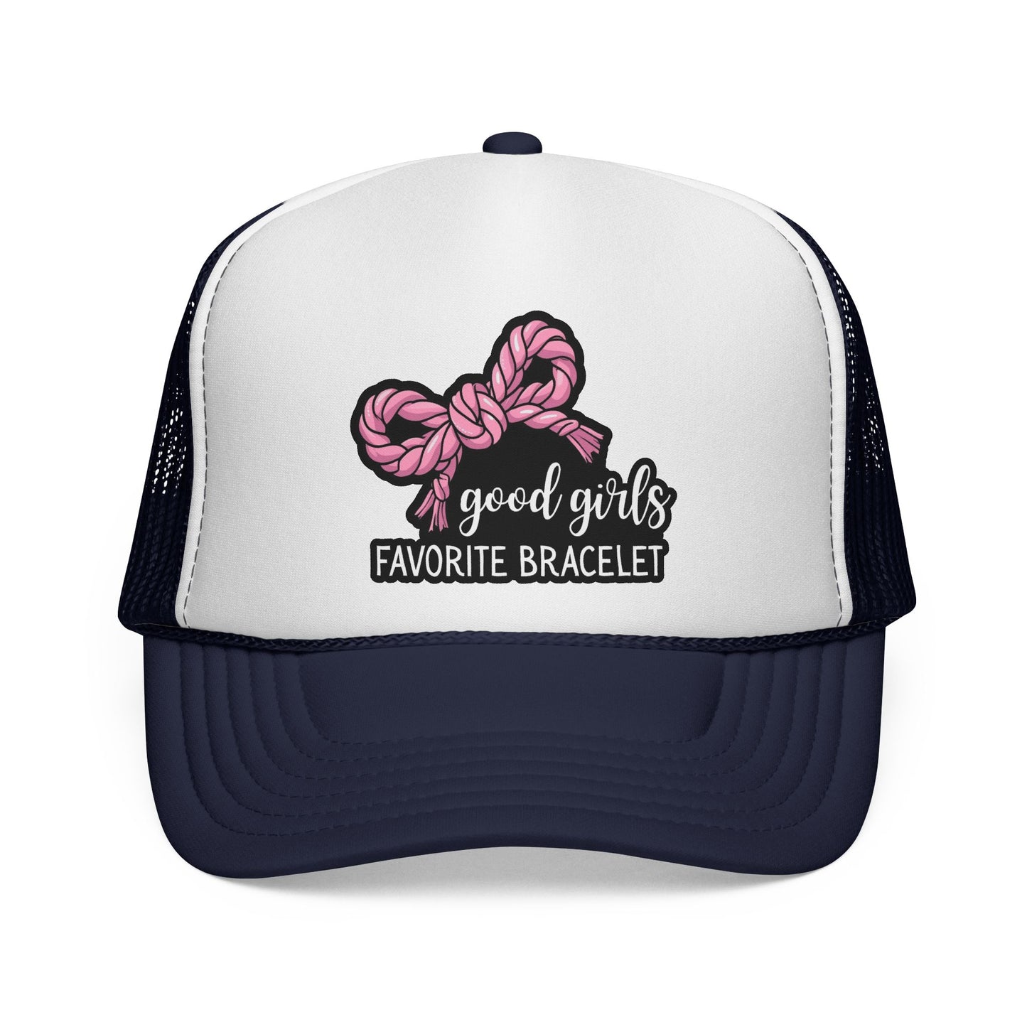 Trucker Cap — "Goodgirls Favorite Bracelet" Graphic Hat