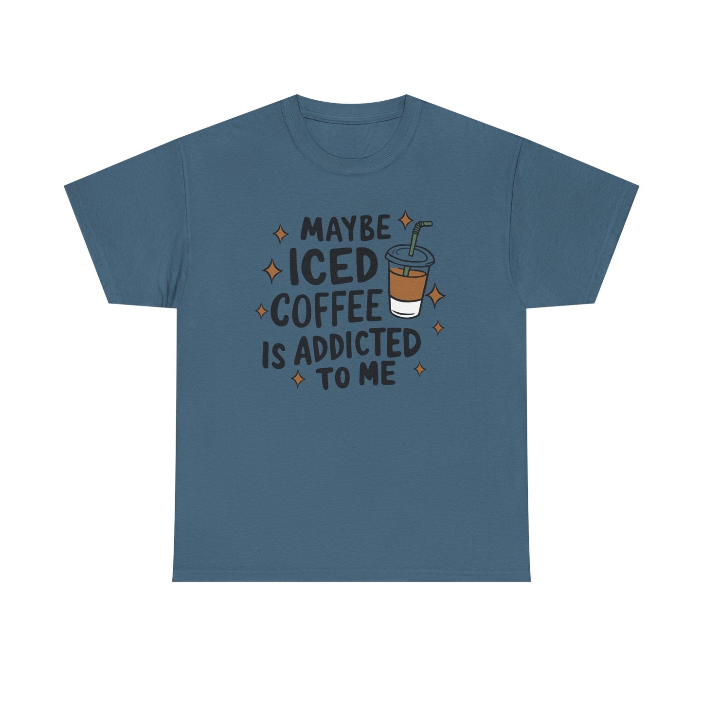 Iced Coffee Addicted Graphic Tee