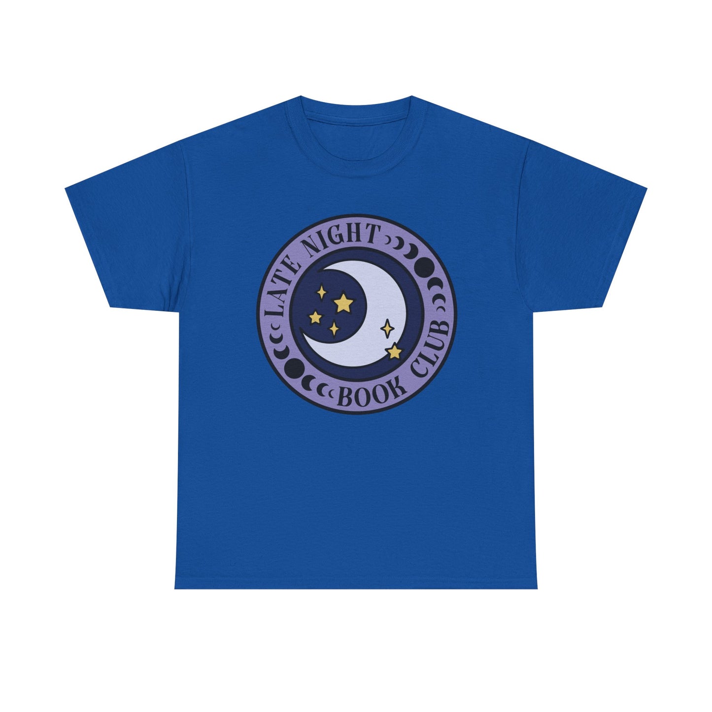 Late Night Book Club Round Graphic Tee