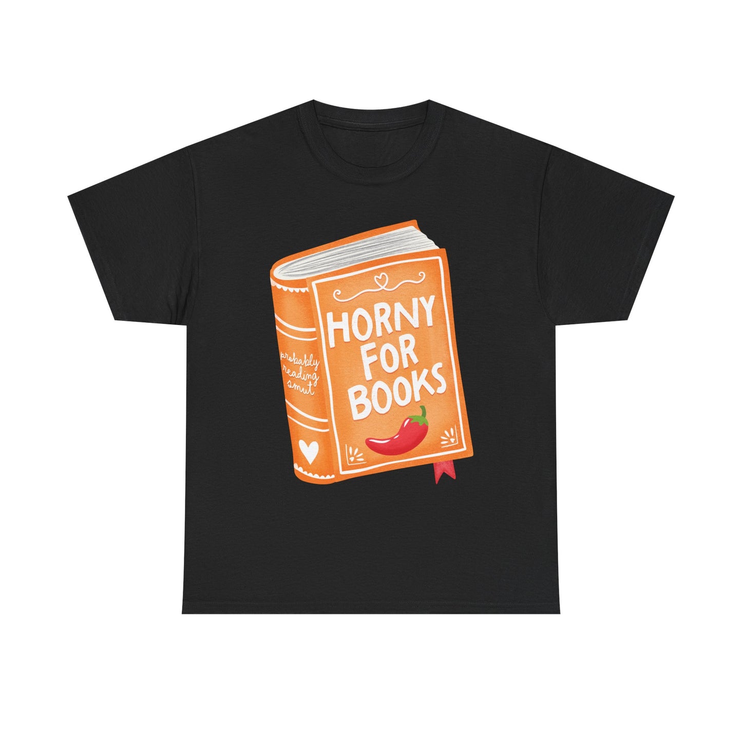 Horny For Books Graphic Tee