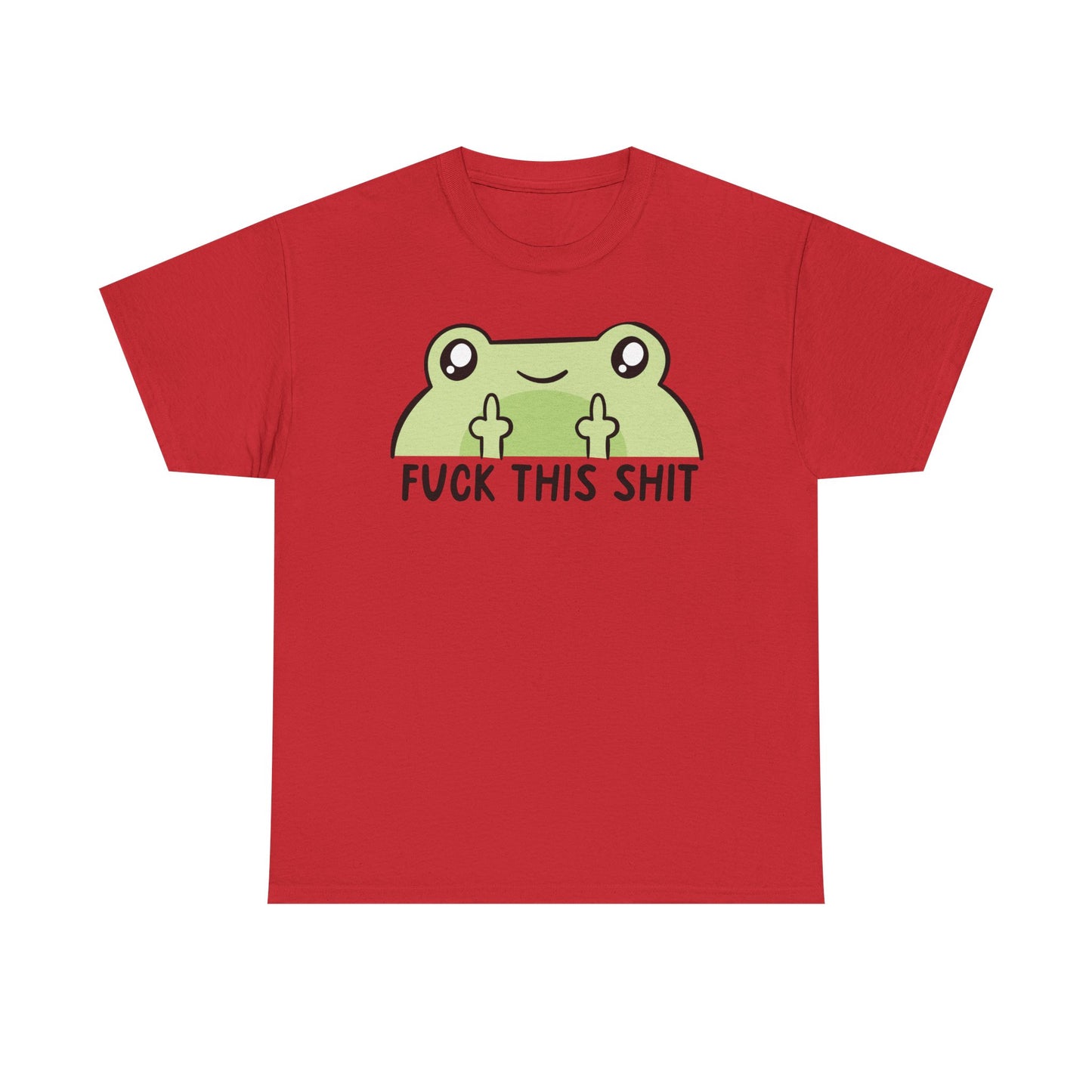 Frog Fuck this shit Graphic Tee