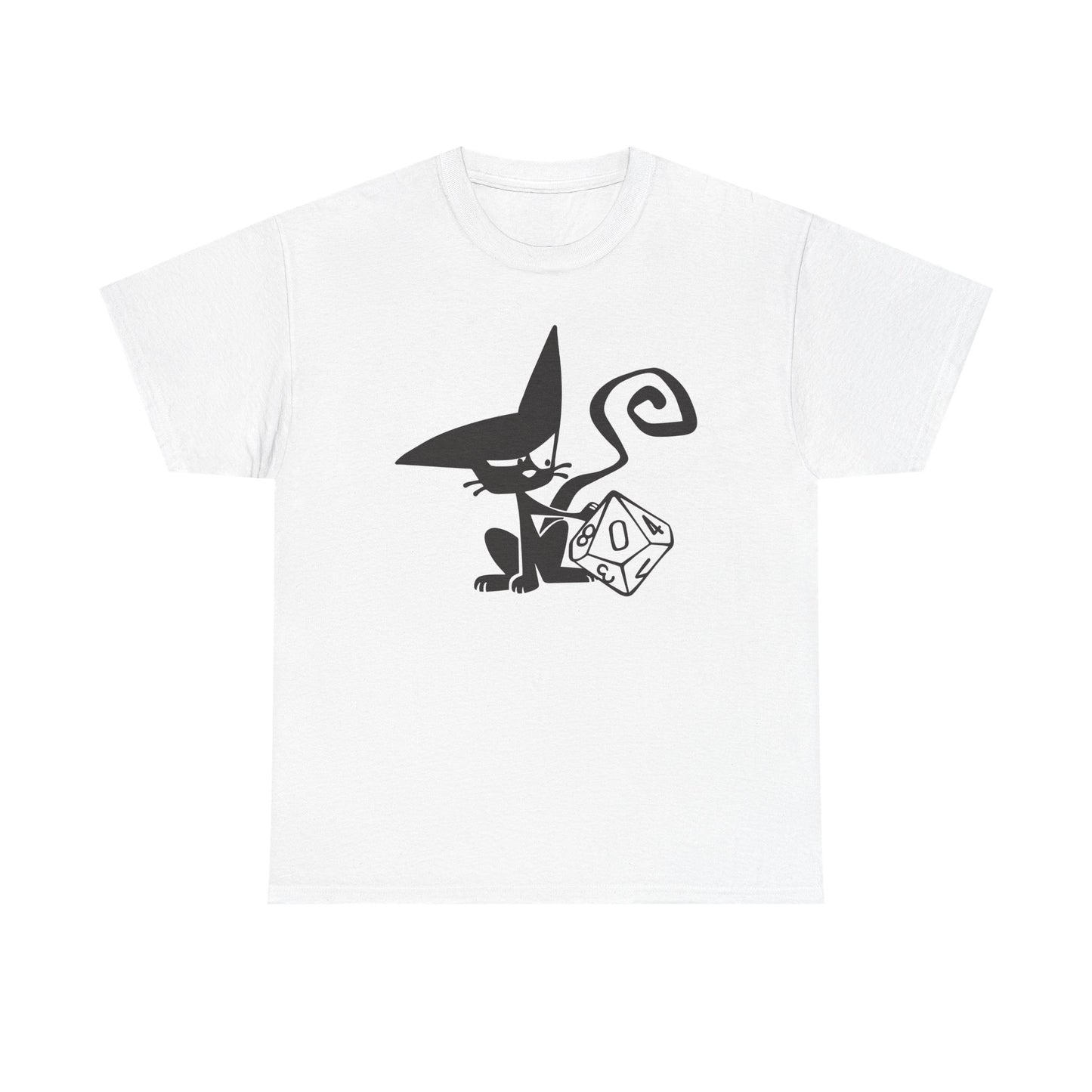 Cat Dice Graphic Tee