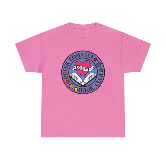 Queer Romance Book Club LGBTQA Round Graphic Tee
