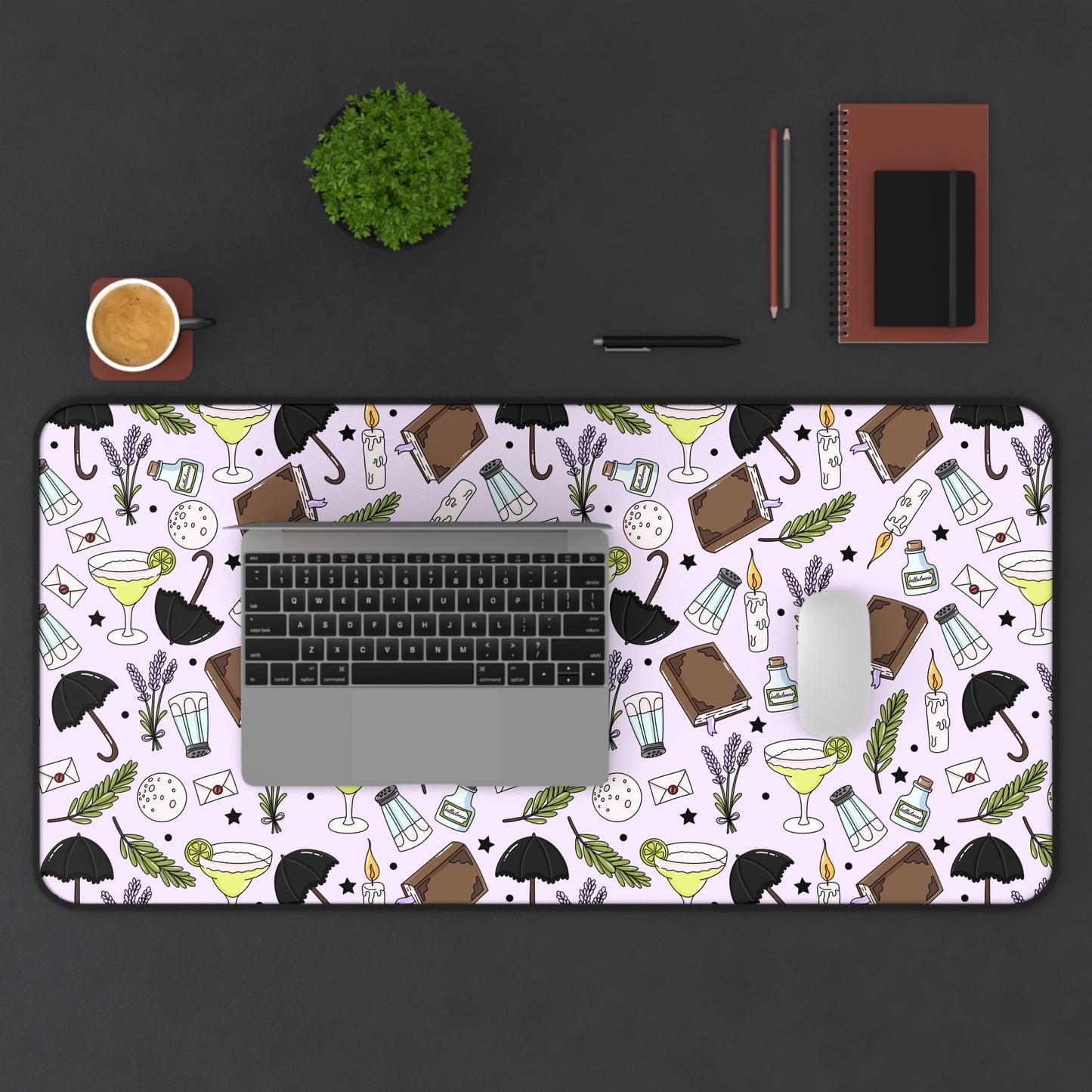Purple Magic Desk Mat
