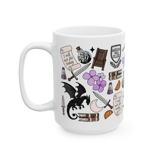 15oz Full Wrap Dragon Mug