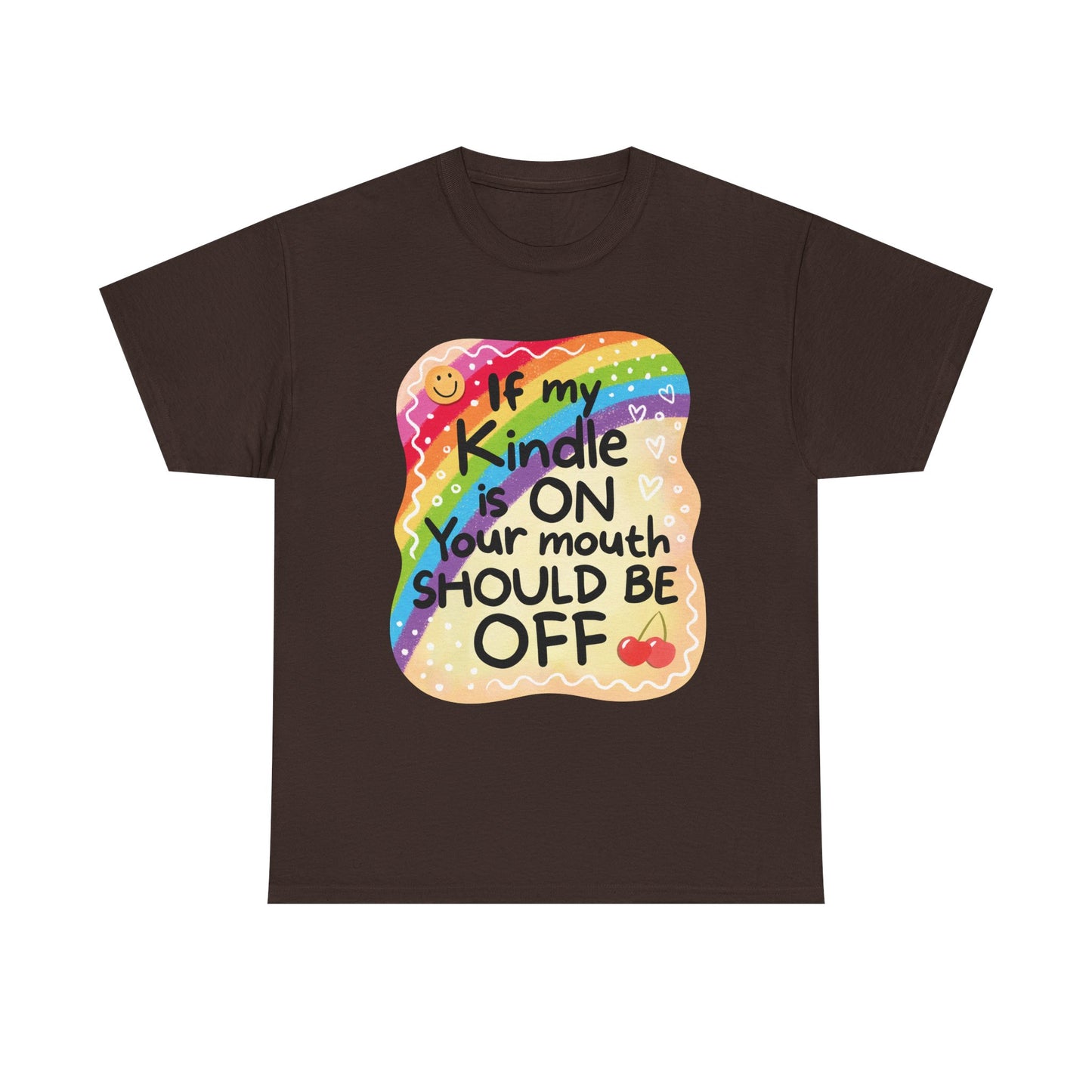 Kindle On Mouth Off Graphic Tee