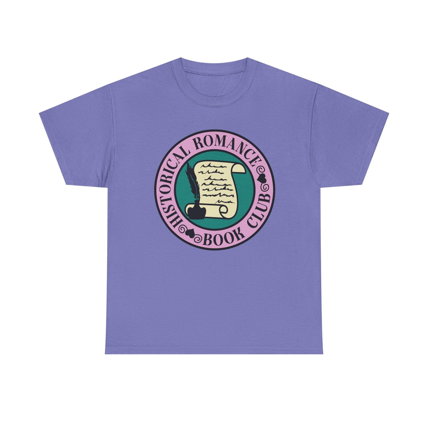 Historical Romance Book Club Round Graphic Tee