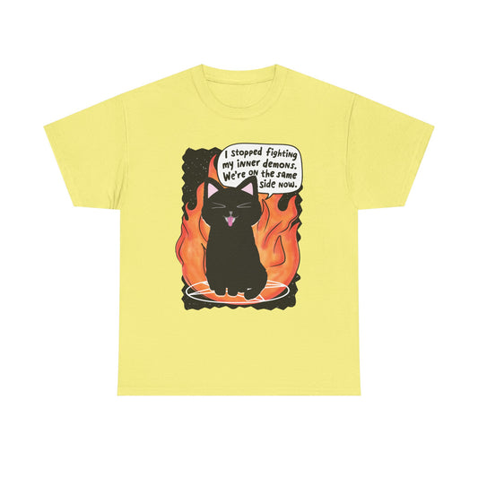 Same Side Cat Graphic Tee