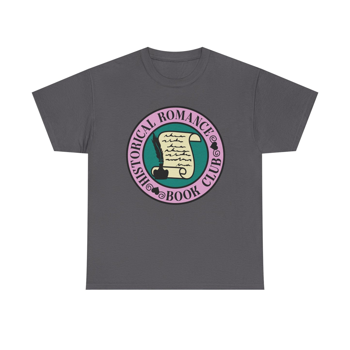 Historical Romance Book Club Round Graphic Tee