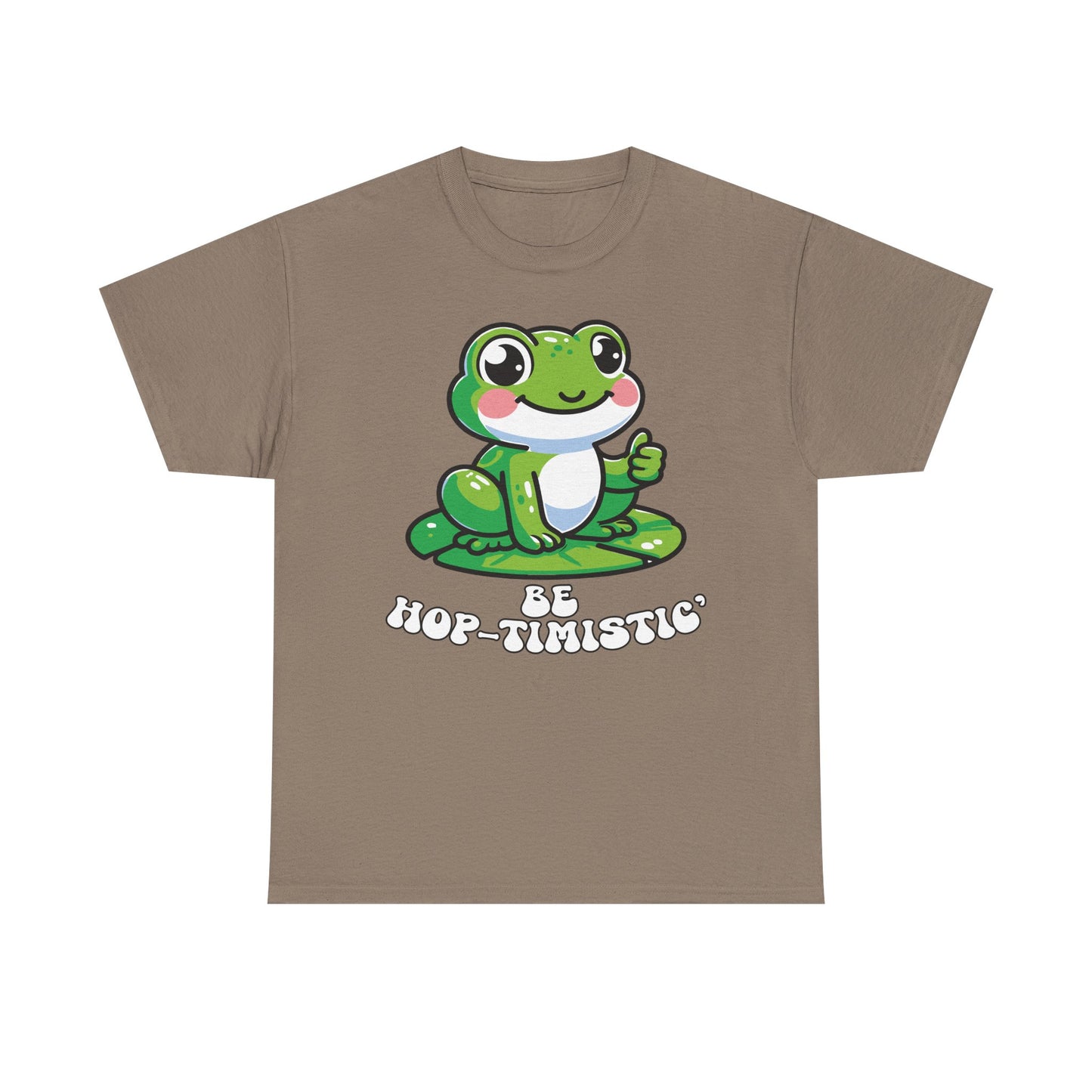 Hop-timistic Frog Graphic Tee
