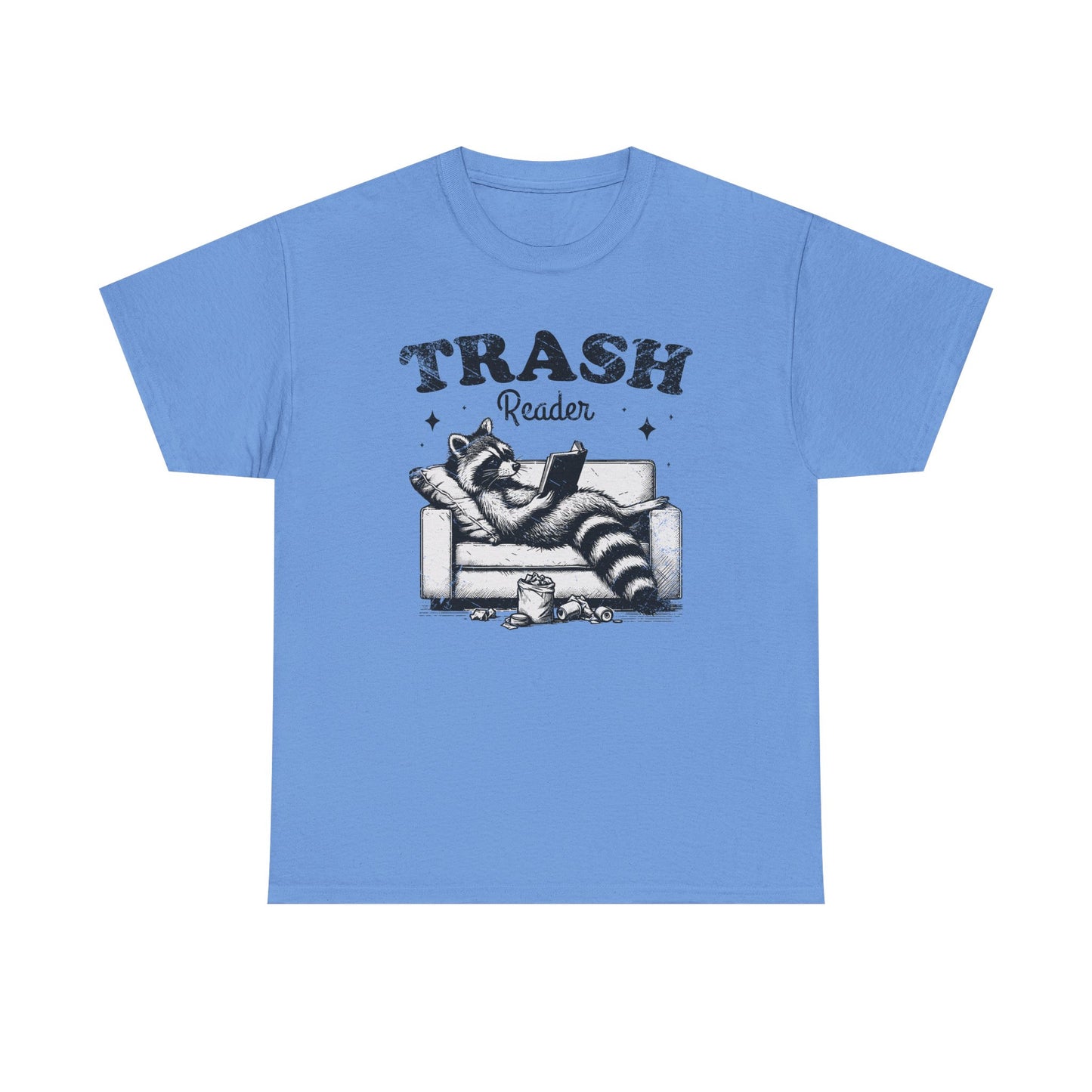 Trash Reader Racoon Graphic Tee