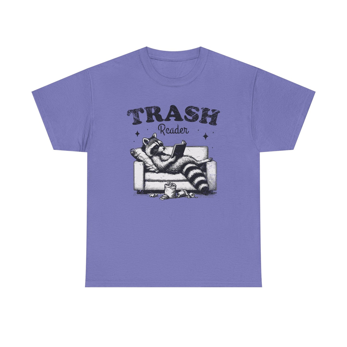 Trash Reader Racoon Graphic Tee