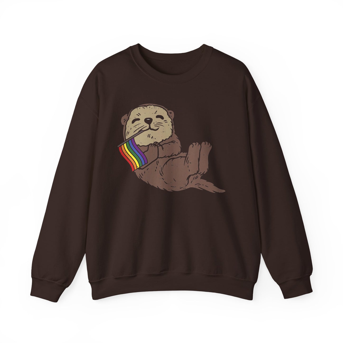 Crewneck Sweatshirt - Otter Pride LGBTQA+