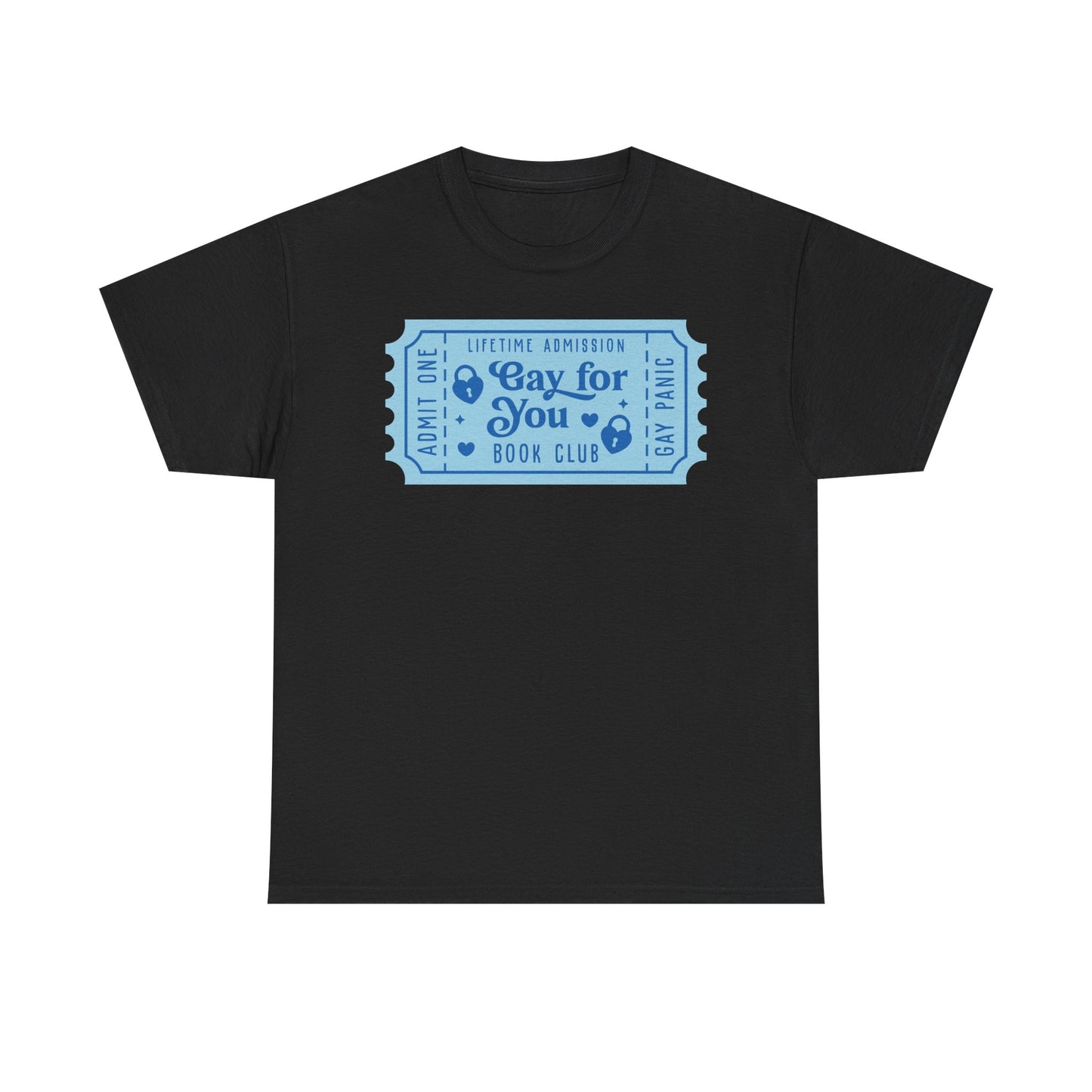 Gay for You Book Club Ticket Graphic Tee