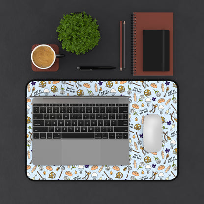 Blue Real? Desk Mat