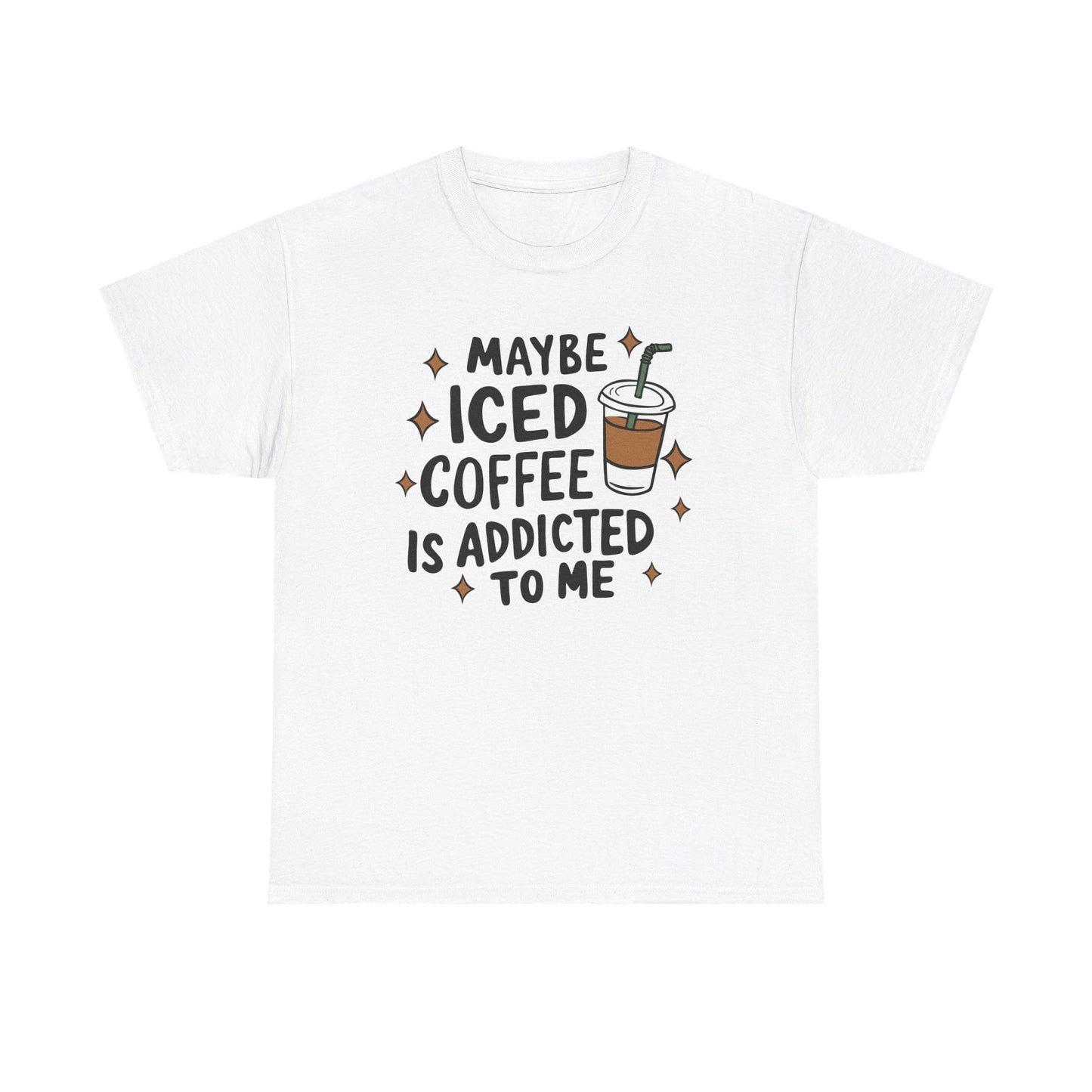 Iced Coffee Addicted Graphic Tee