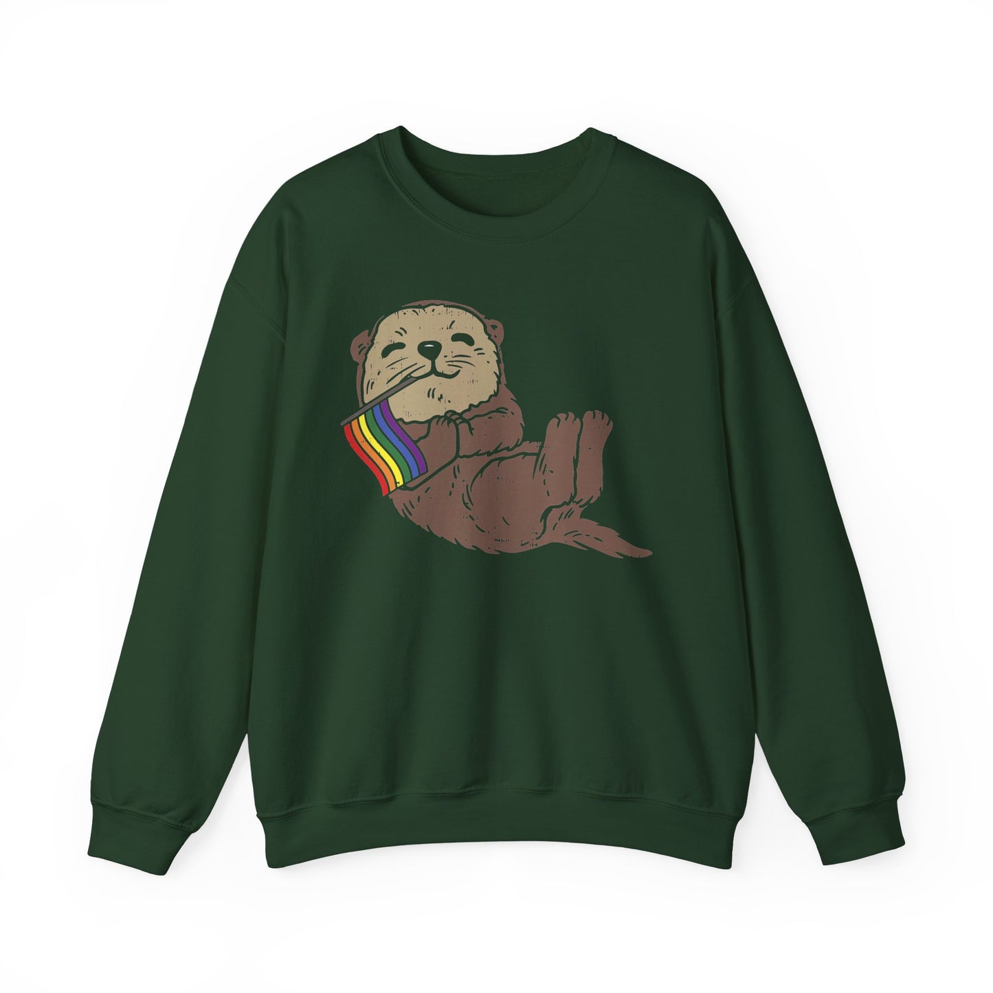 Crewneck Sweatshirt - Otter Pride LGBTQA+