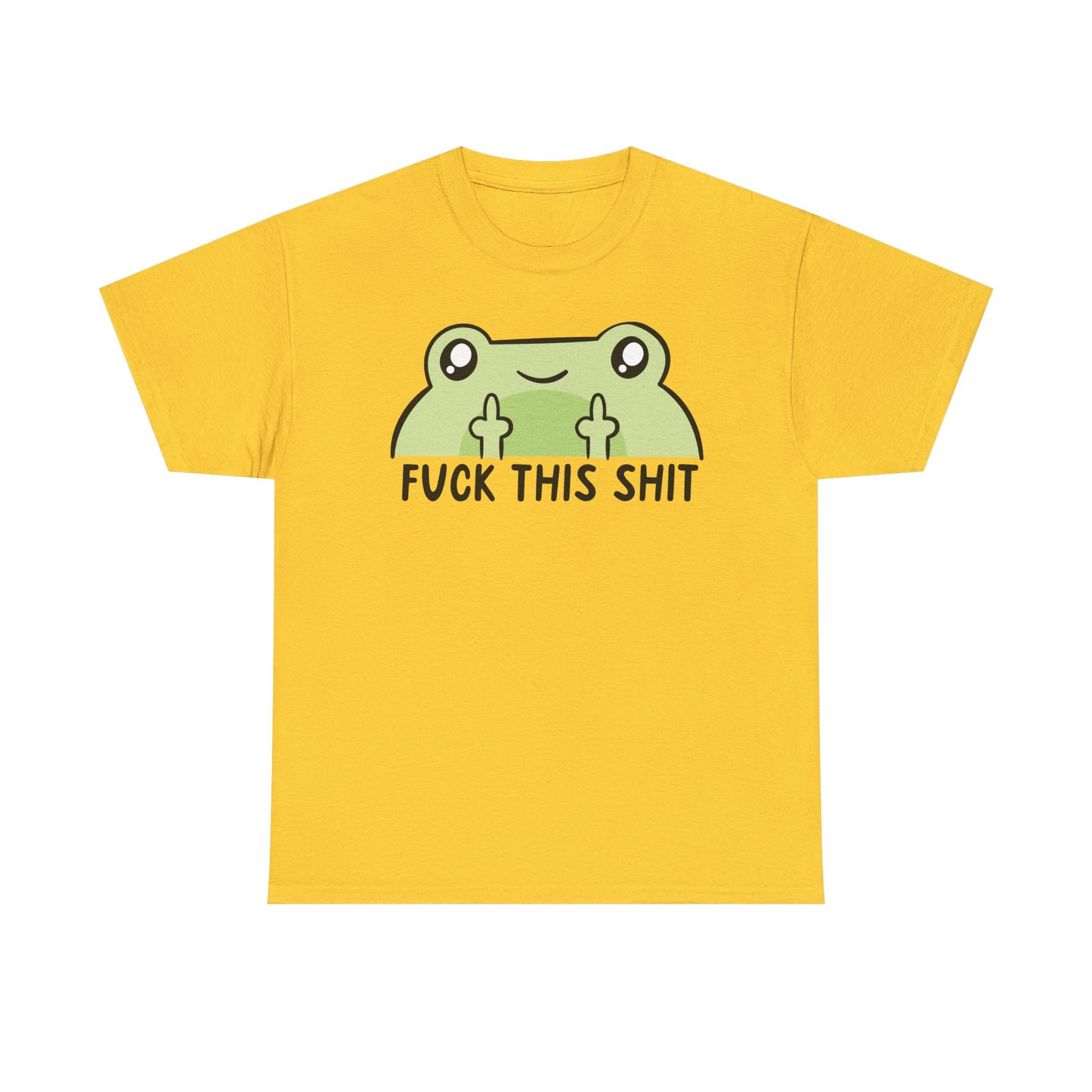 Frog Fuck this shit Graphic Tee