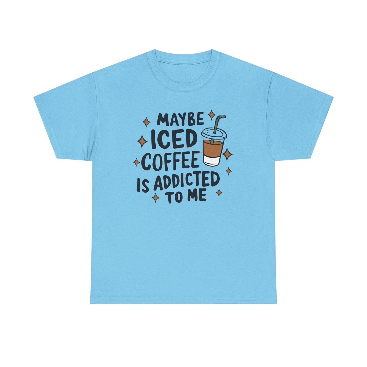 Iced Coffee Addicted Graphic Tee
