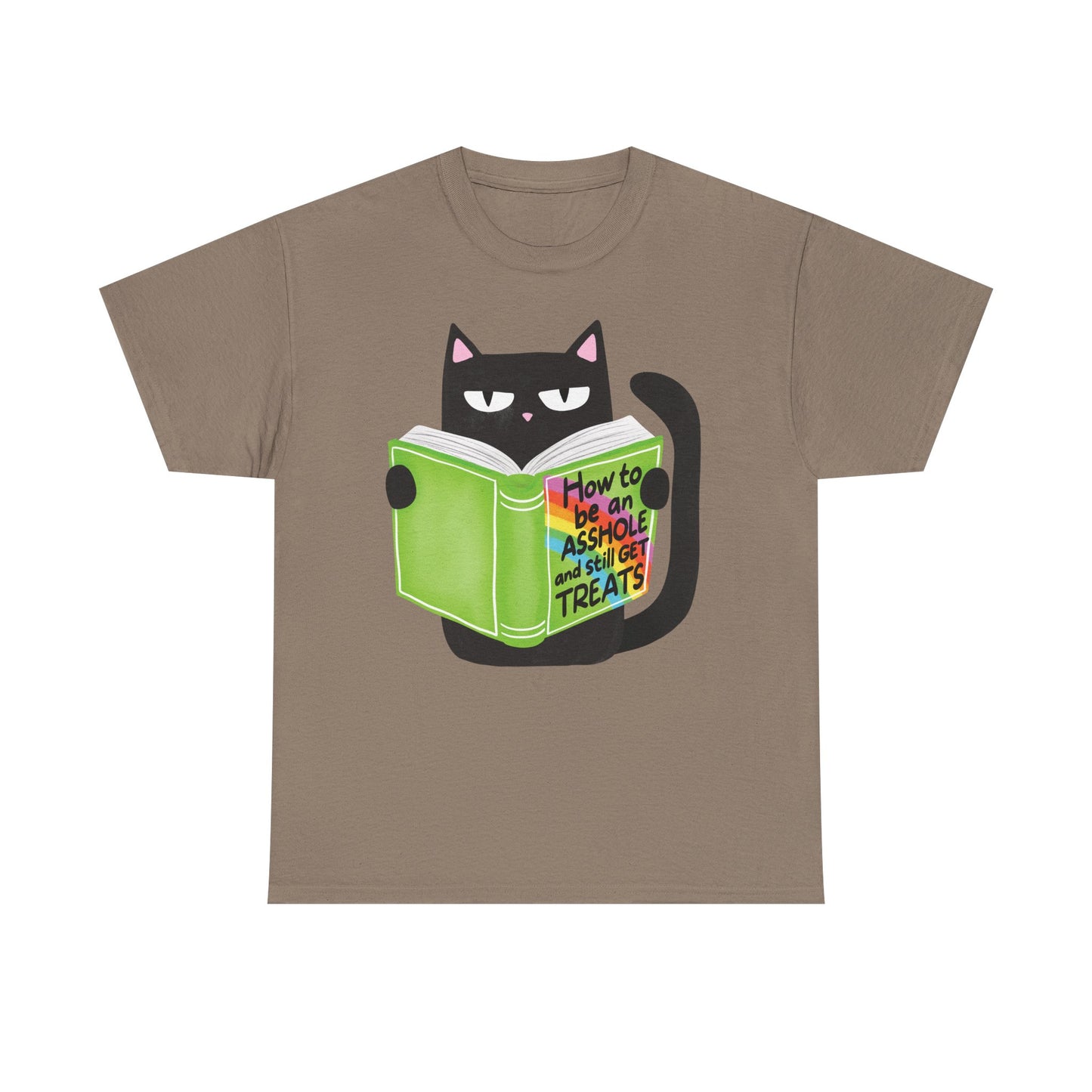 Asshole cat treats Graphic Tee