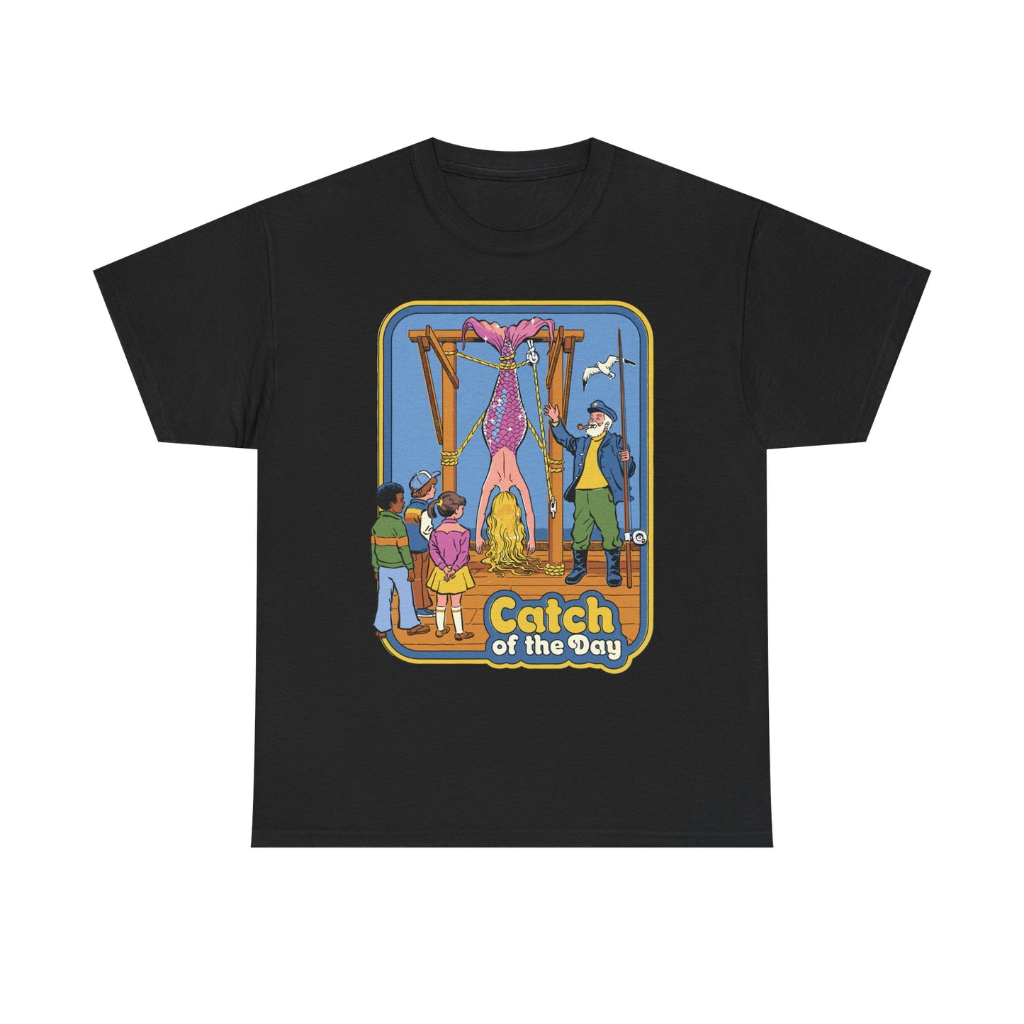 Catch of the Day Mermaid Graphic Tee