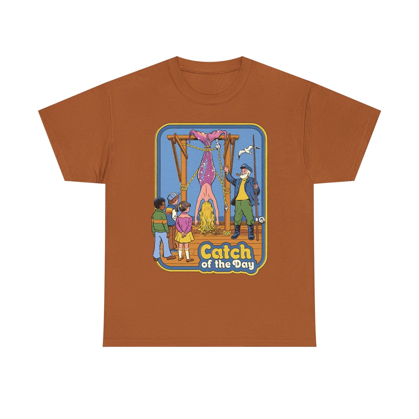 Catch of the Day Mermaid Graphic Tee