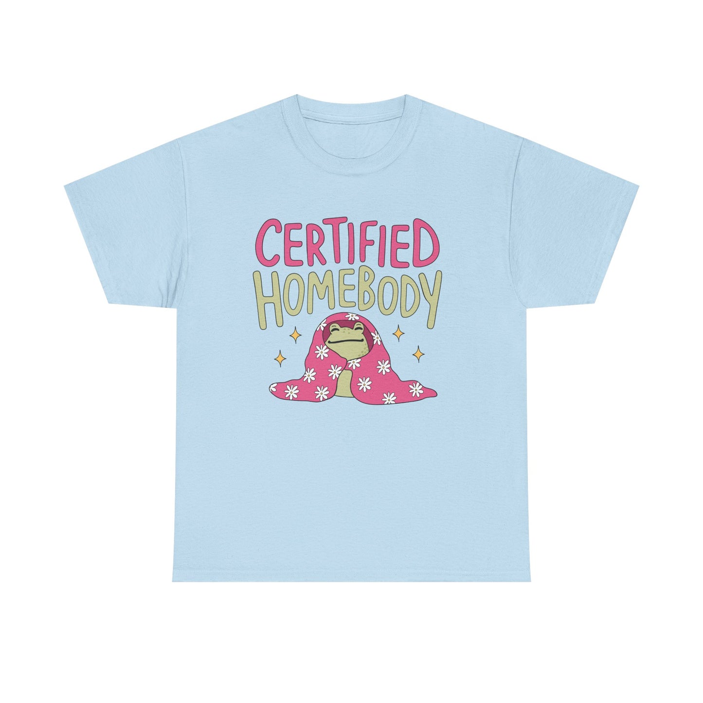 Certified Homebody Frog Graphic Tee