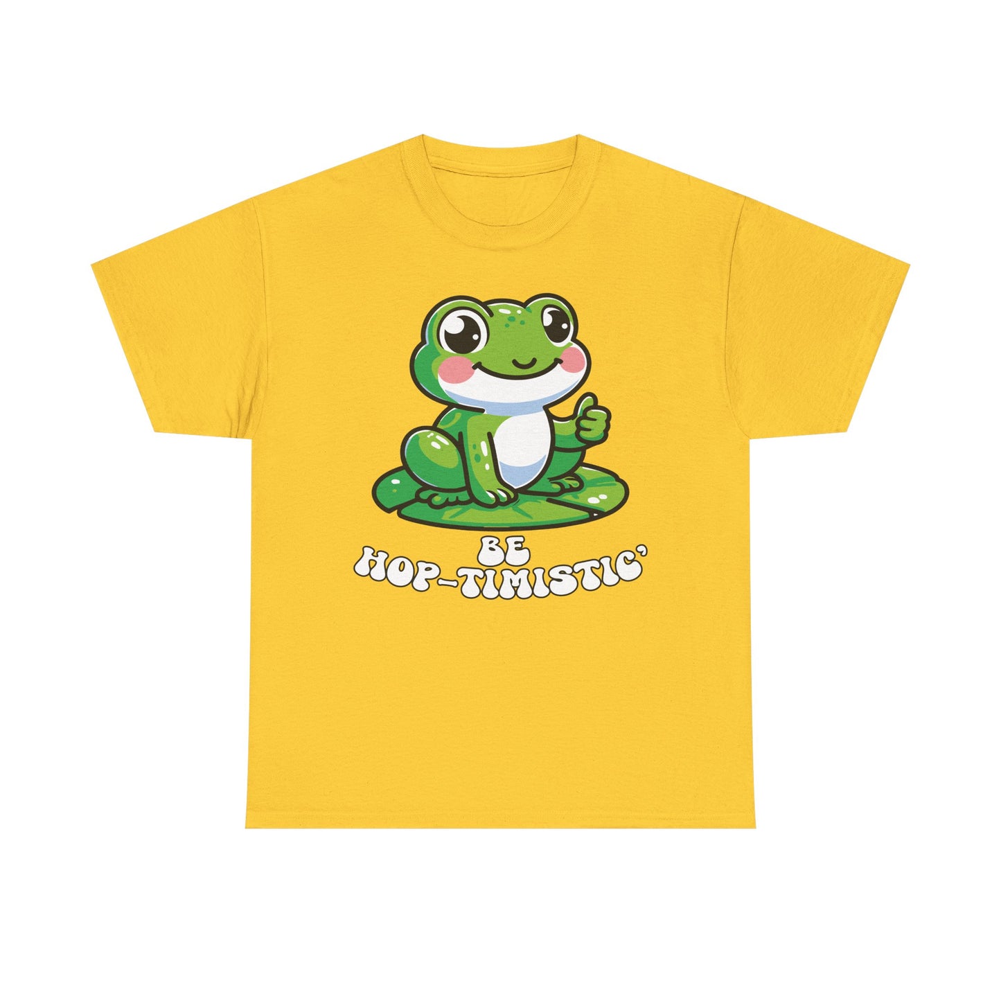 Hop-timistic Frog Graphic Tee