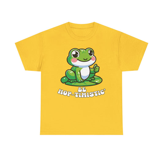 Hop-timistic Frog Graphic Tee