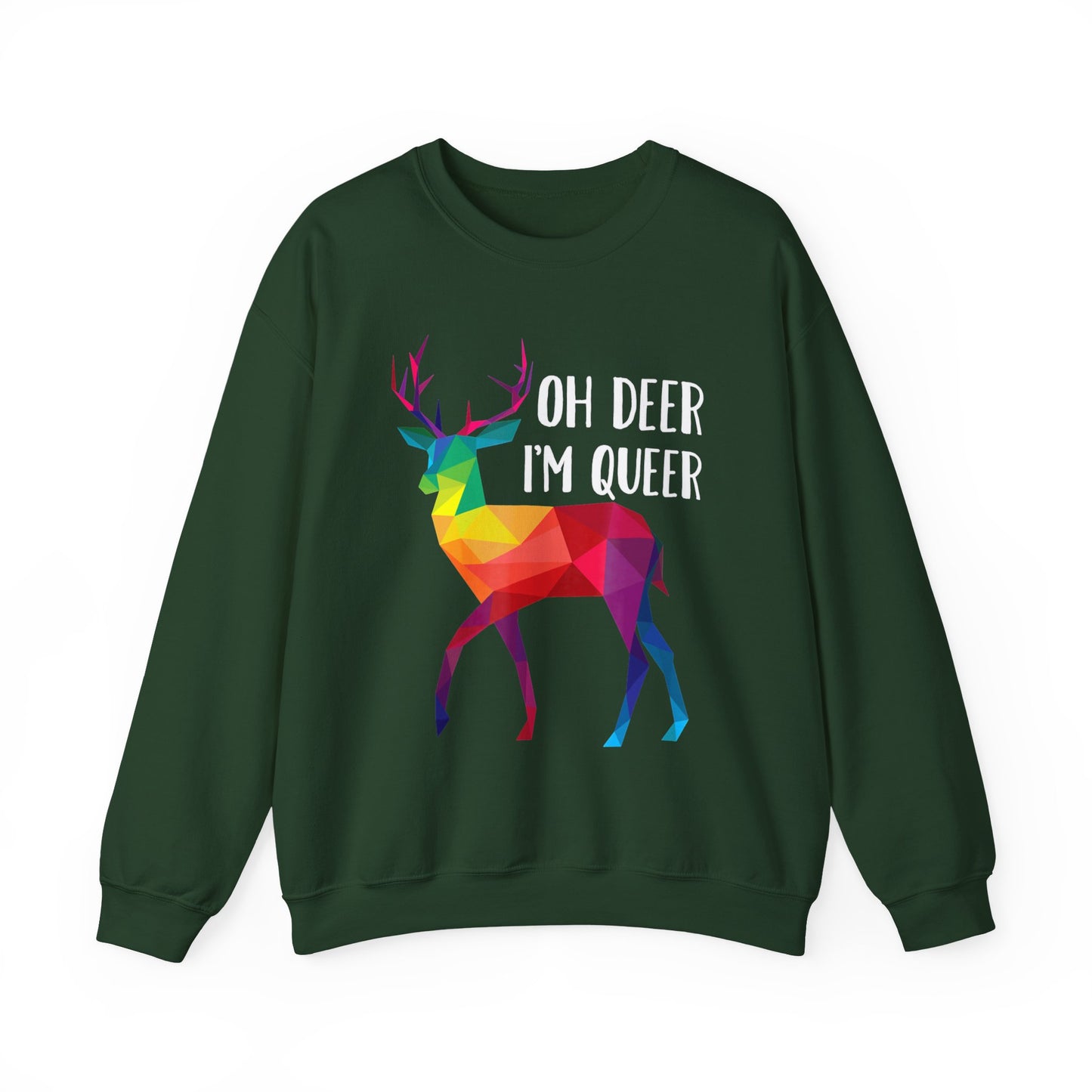 Crewneck Sweatshirt - Deer Queer LGBTQA+
