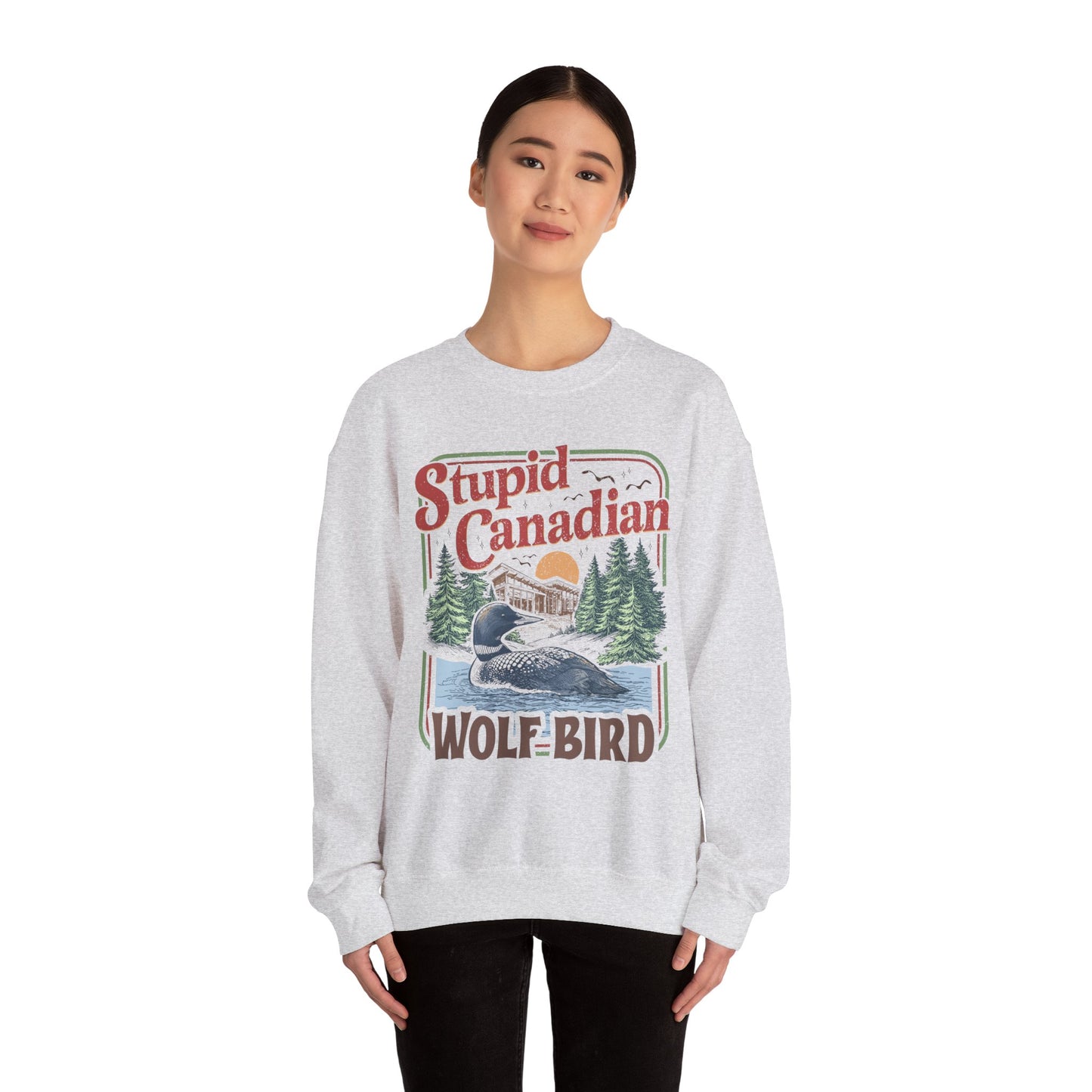 Stupid bird Sweatshirt