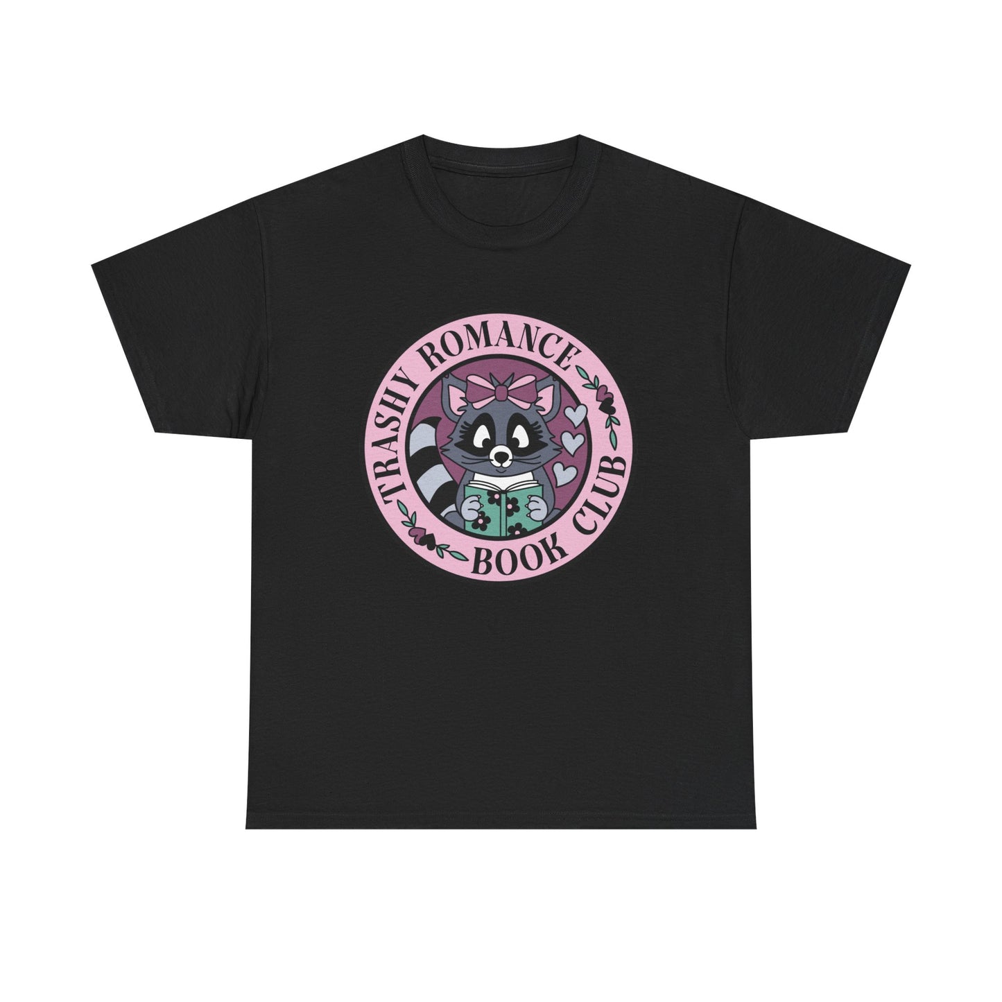 Trashy Romance Book Club Round (racoon) Graphic Tee