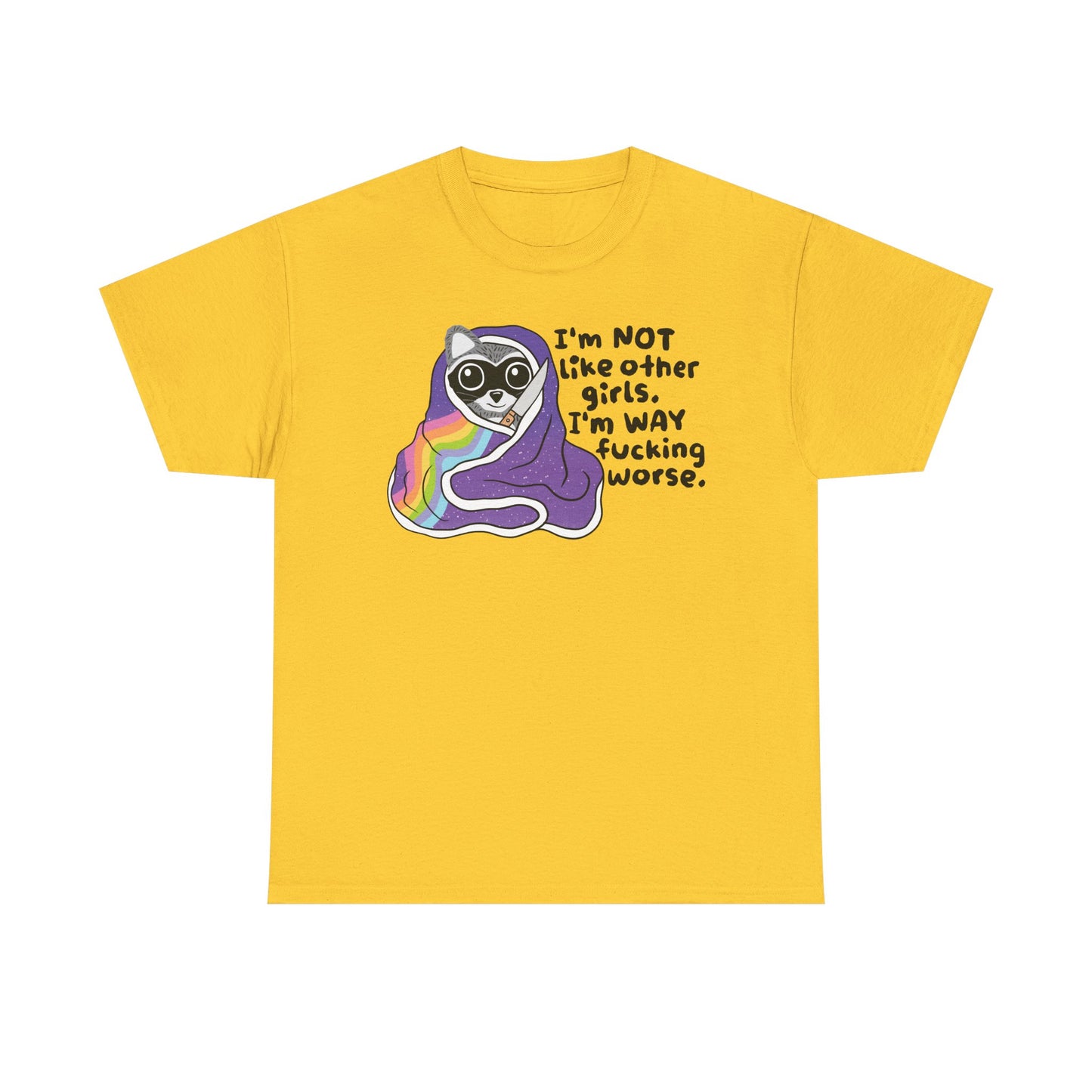 Racoon Way Worse Graphic Tee