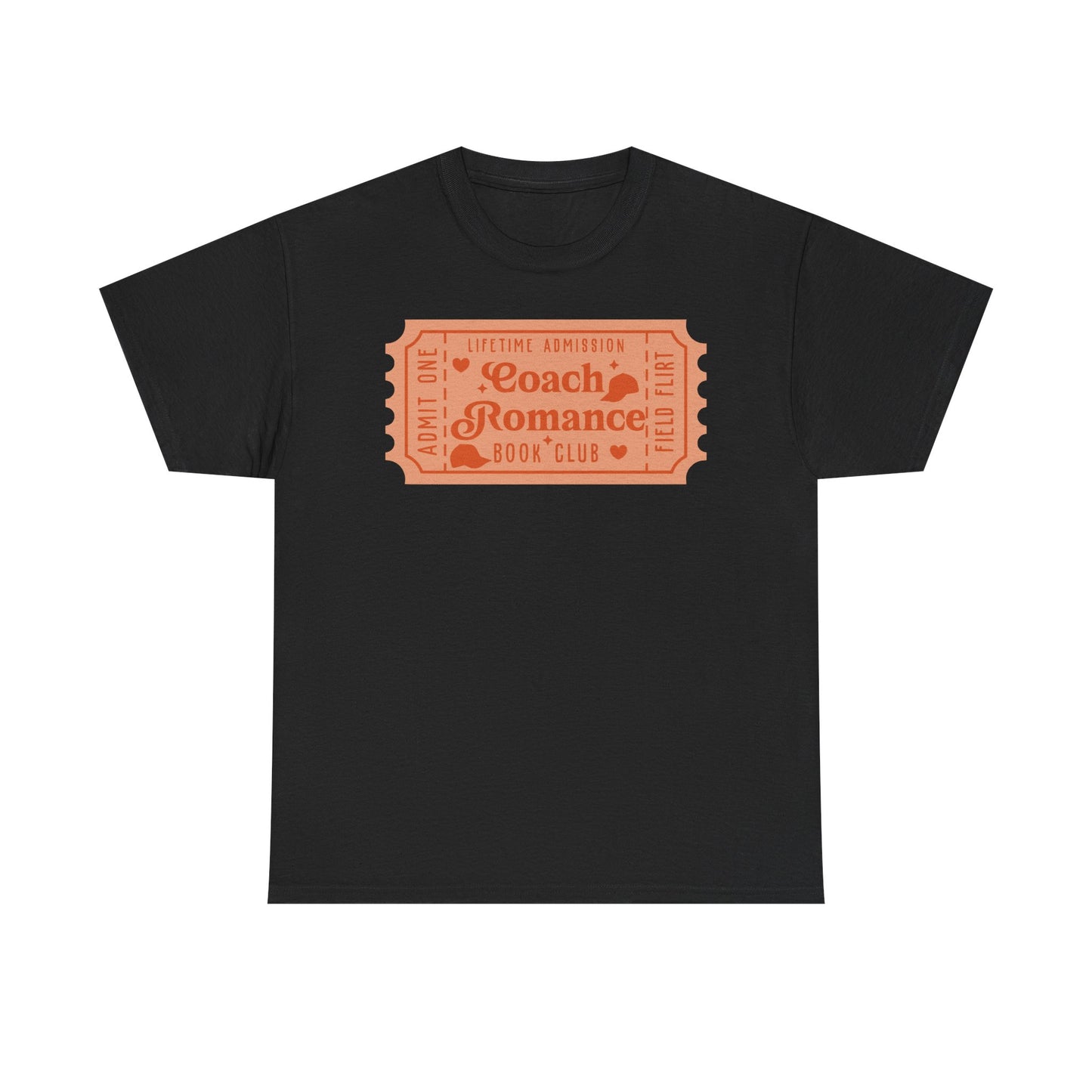 Coach Romance Book Club Ticket Graphic Tee