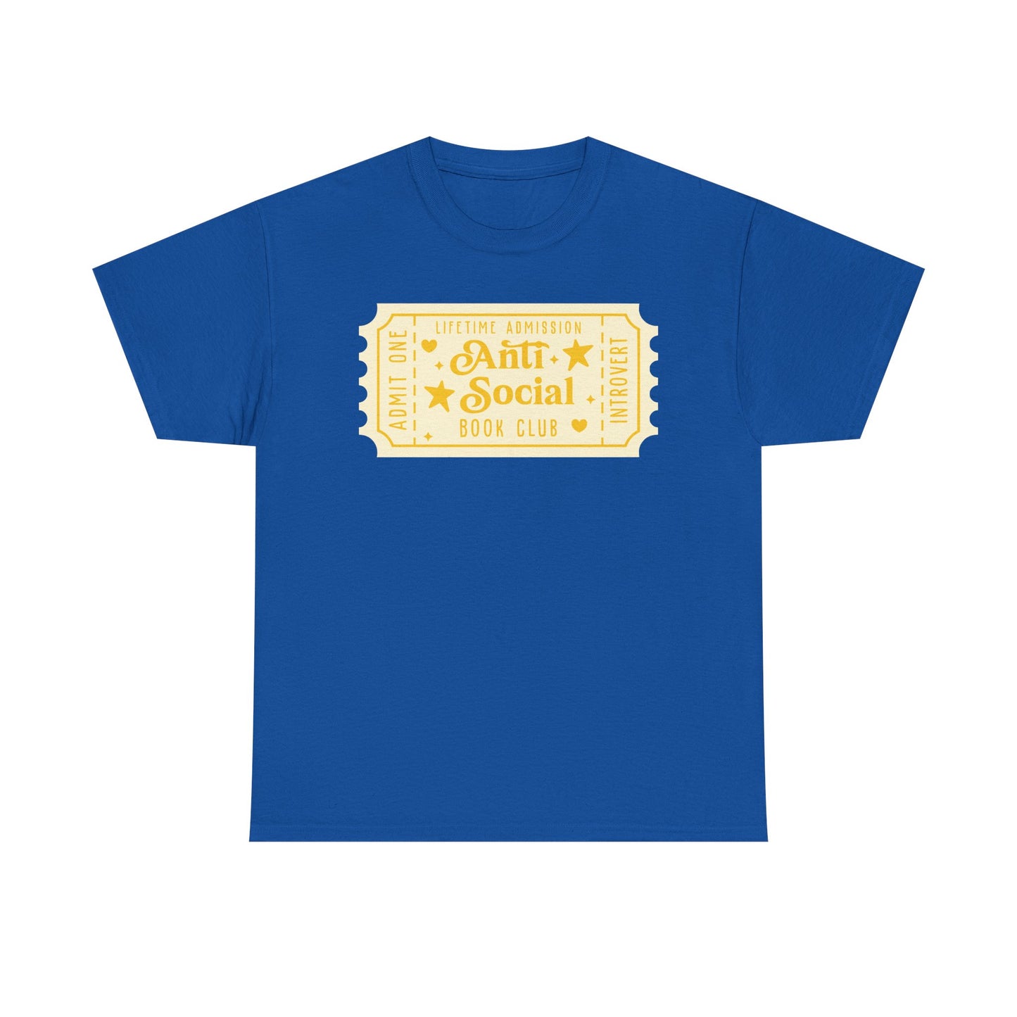 Anti Social Book Club Ticket Graphic Tee