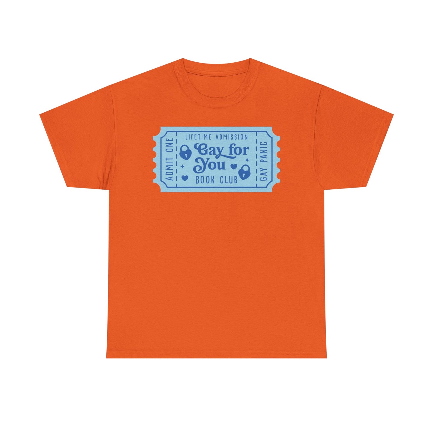 Gay for You Book Club Ticket Graphic Tee