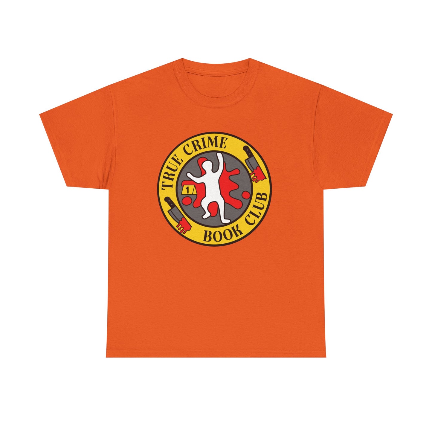 True Crime Book Club Round Graphic Tee
