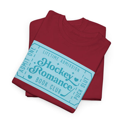 Hockey Romance Book Club Ticket Graphic Tee