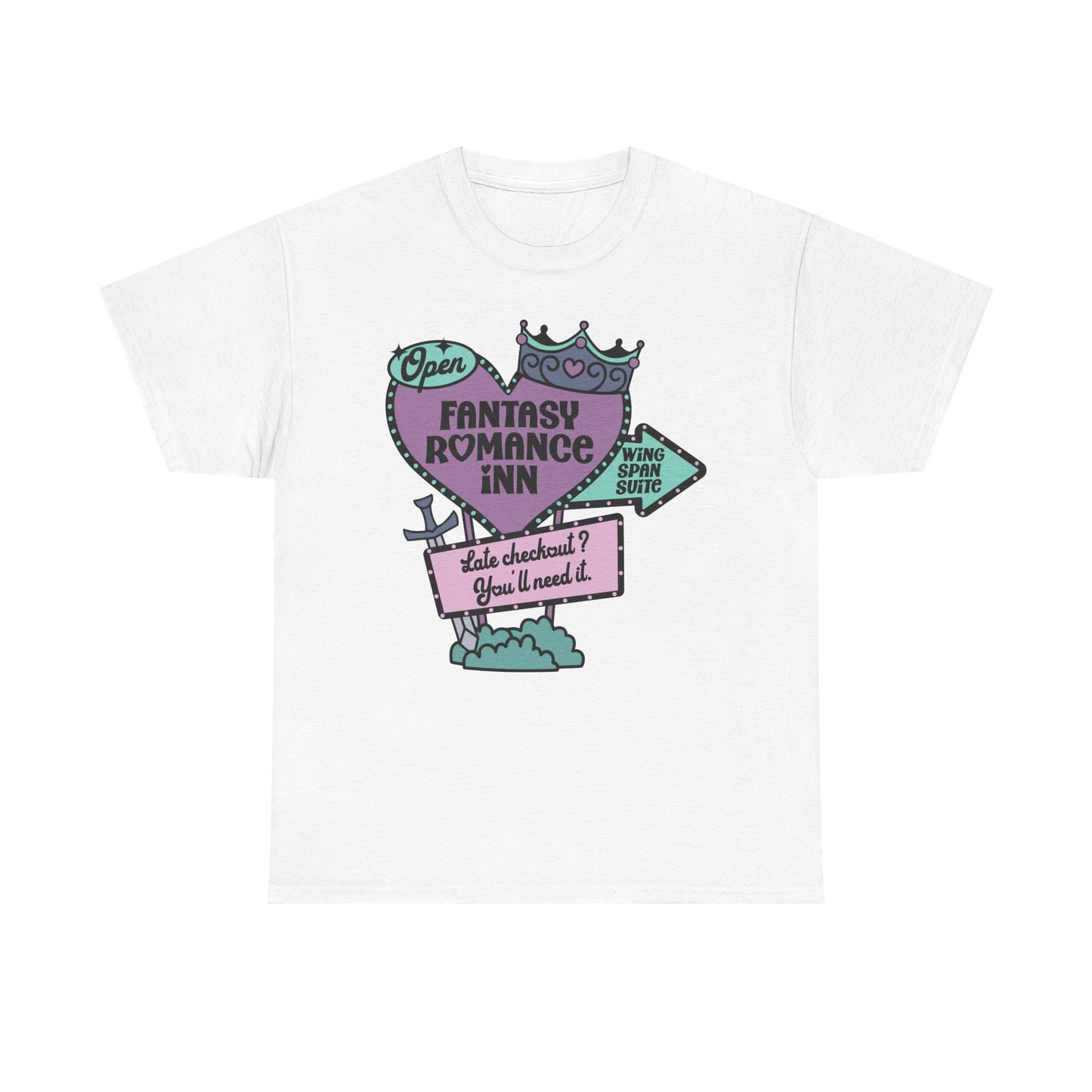 Fantasy Romance Inn Hotel Graphic Tee