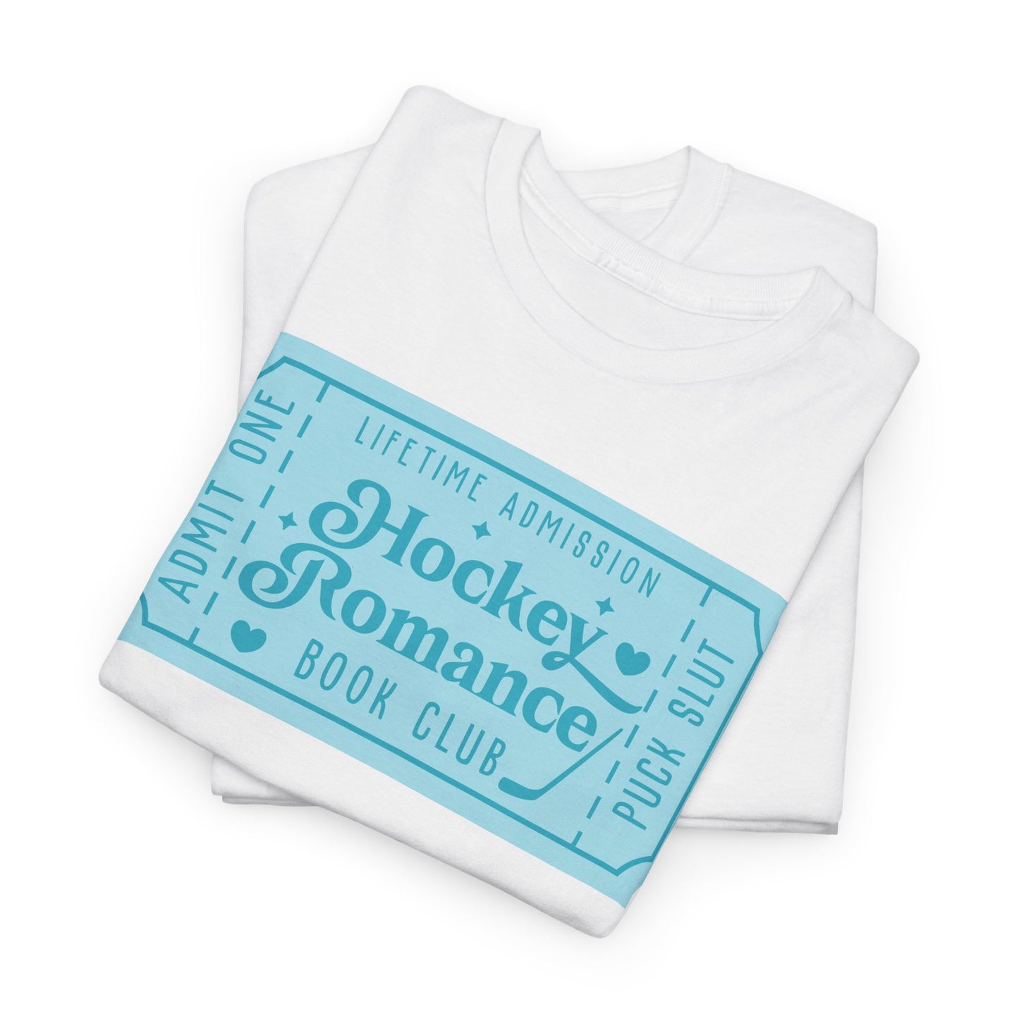 Hockey Romance Book Club Ticket Graphic Tee