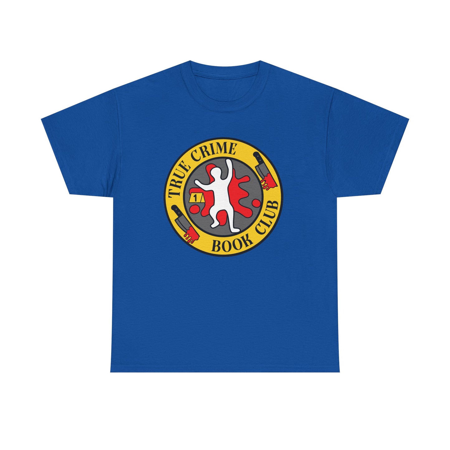 True Crime Book Club Round Graphic Tee