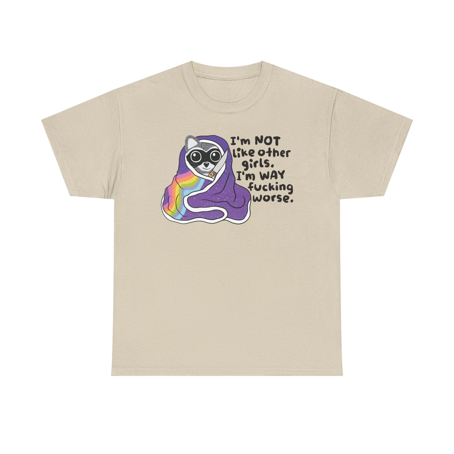 Racoon Way Worse Graphic Tee