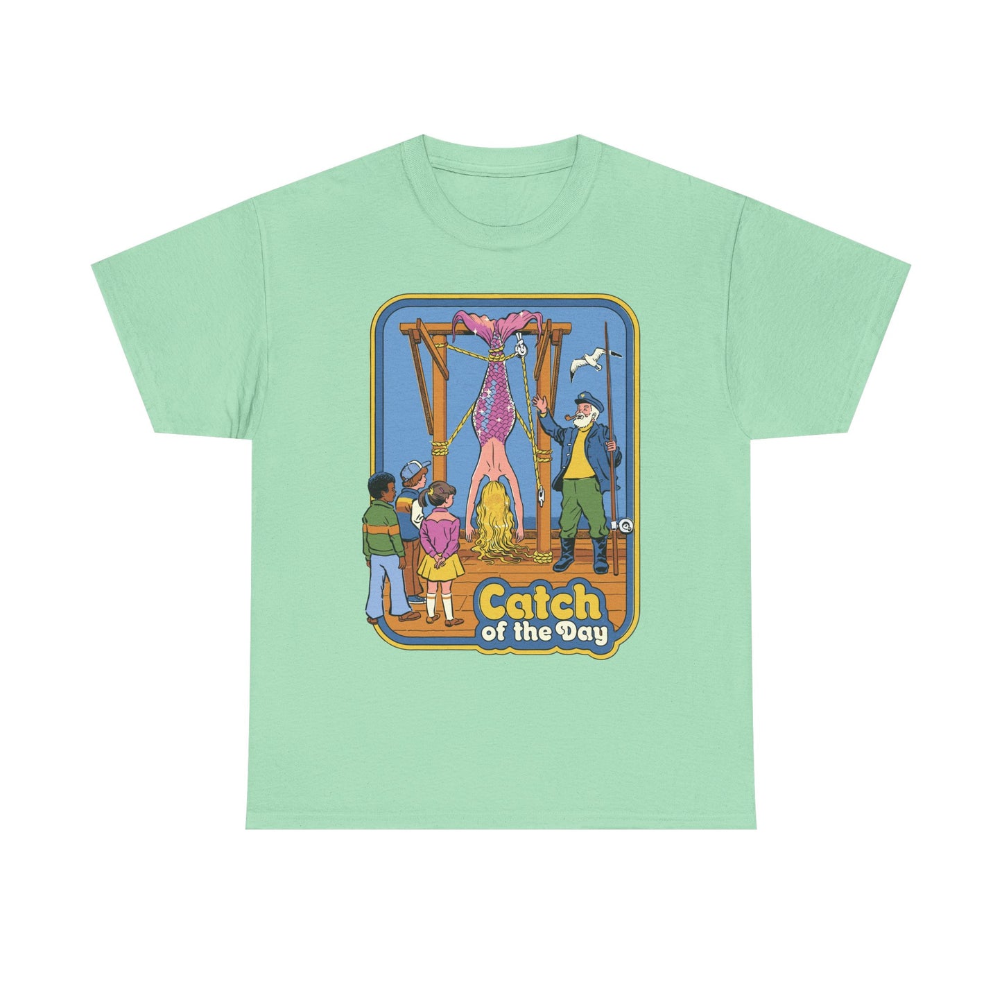 Catch of the Day Mermaid Graphic Tee