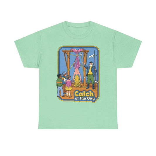 Catch of the Day Mermaid Graphic Tee